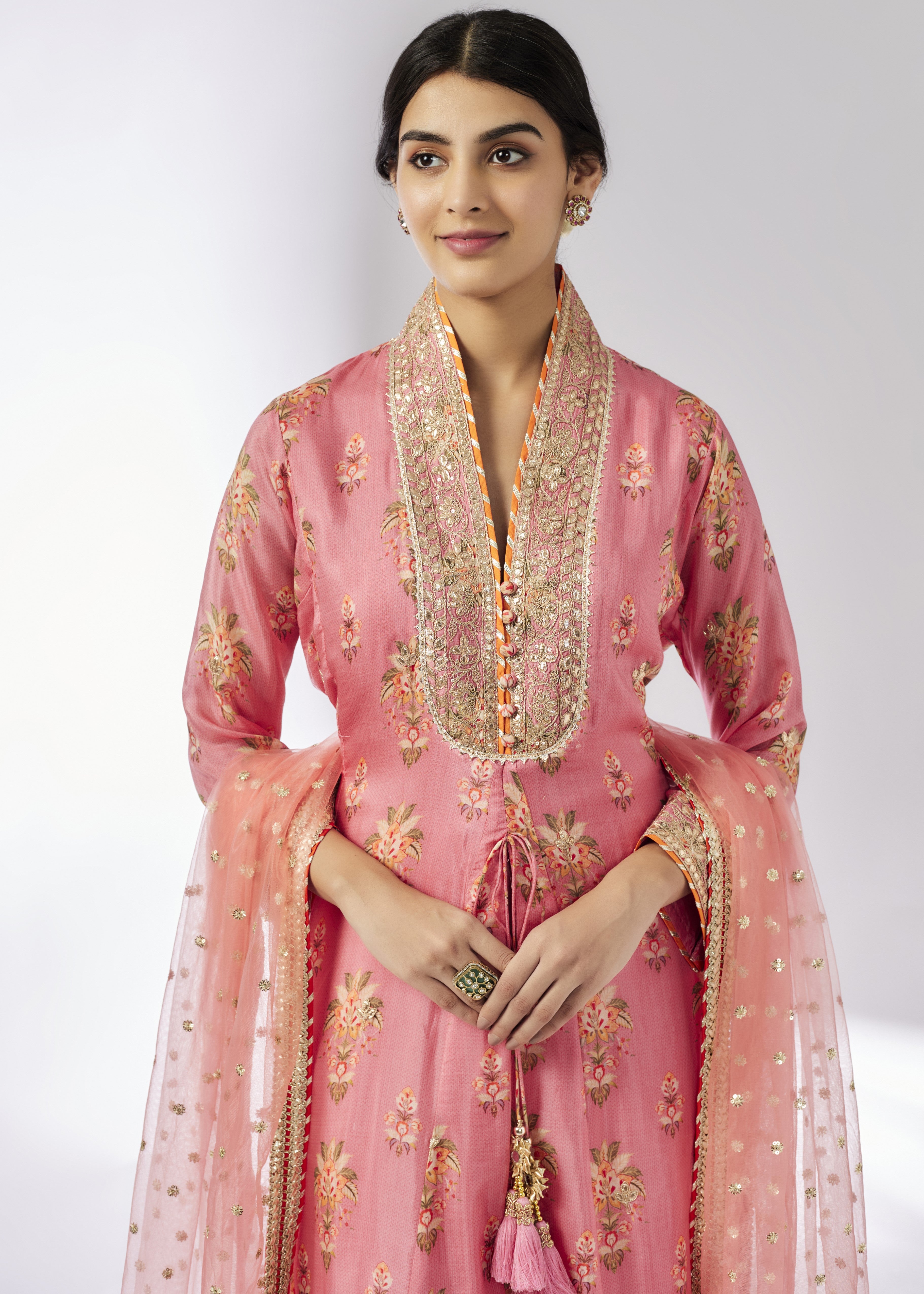 Pink Mansi Fo Set