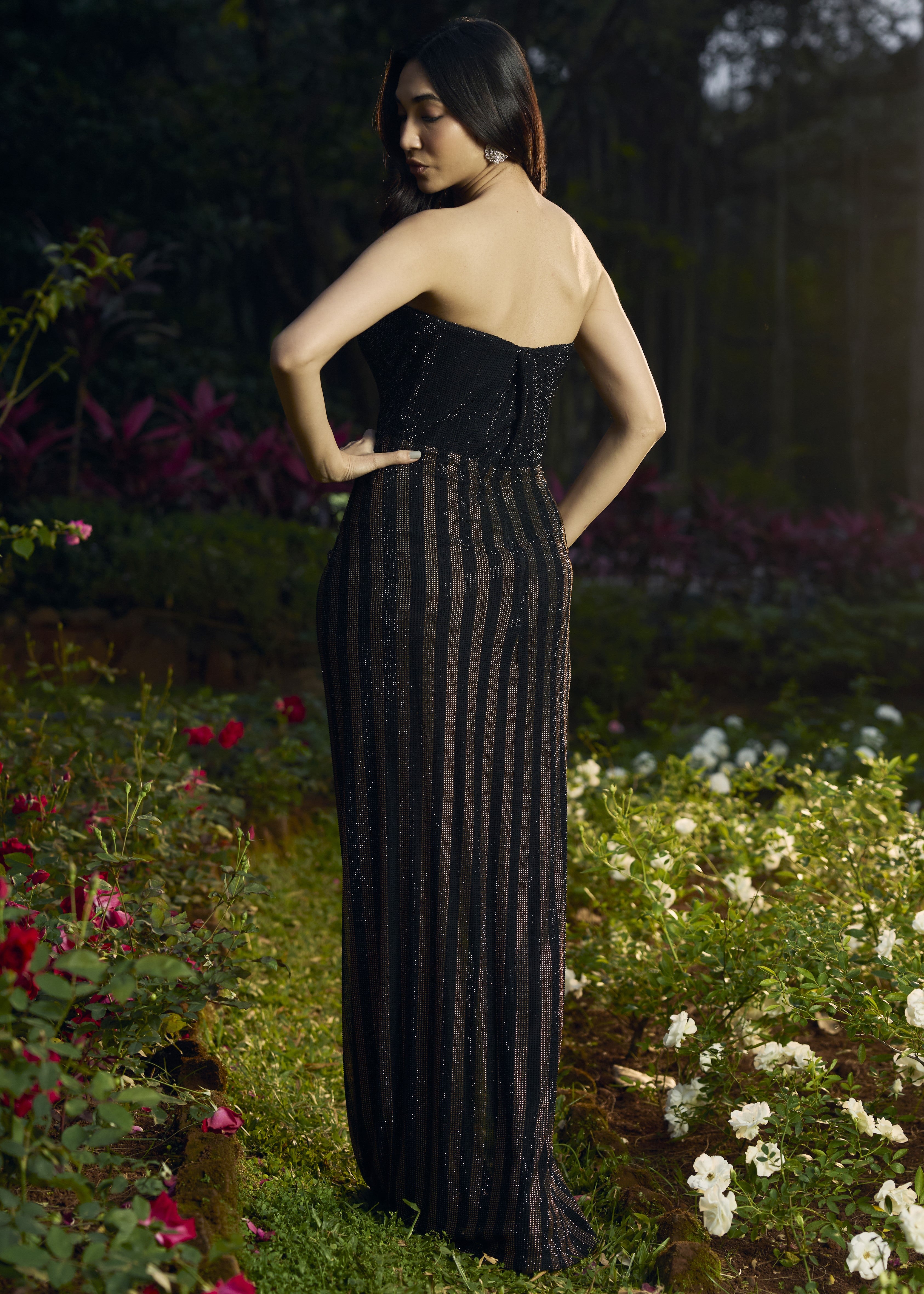 Shyamal Sona Crystal Gown