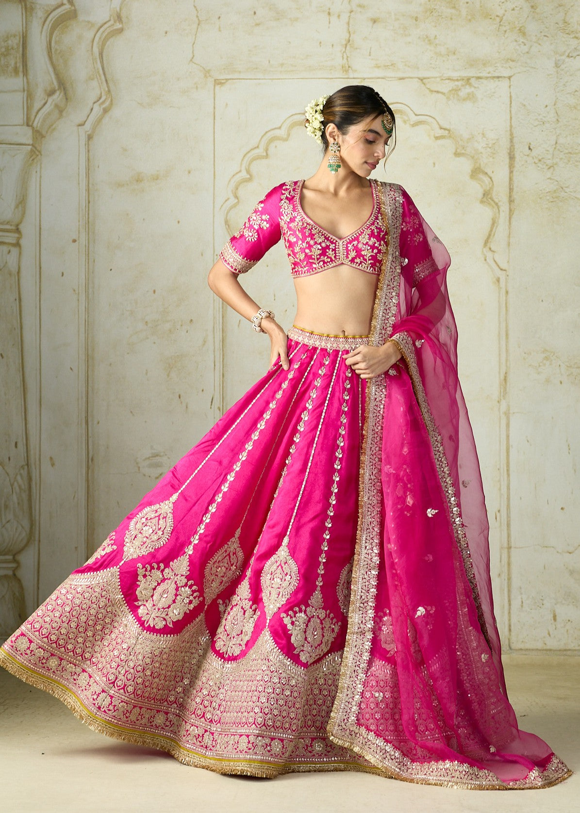 Atifa Lehenga Set