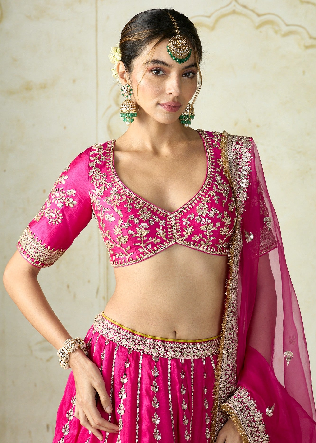 Atifa Lehenga Set