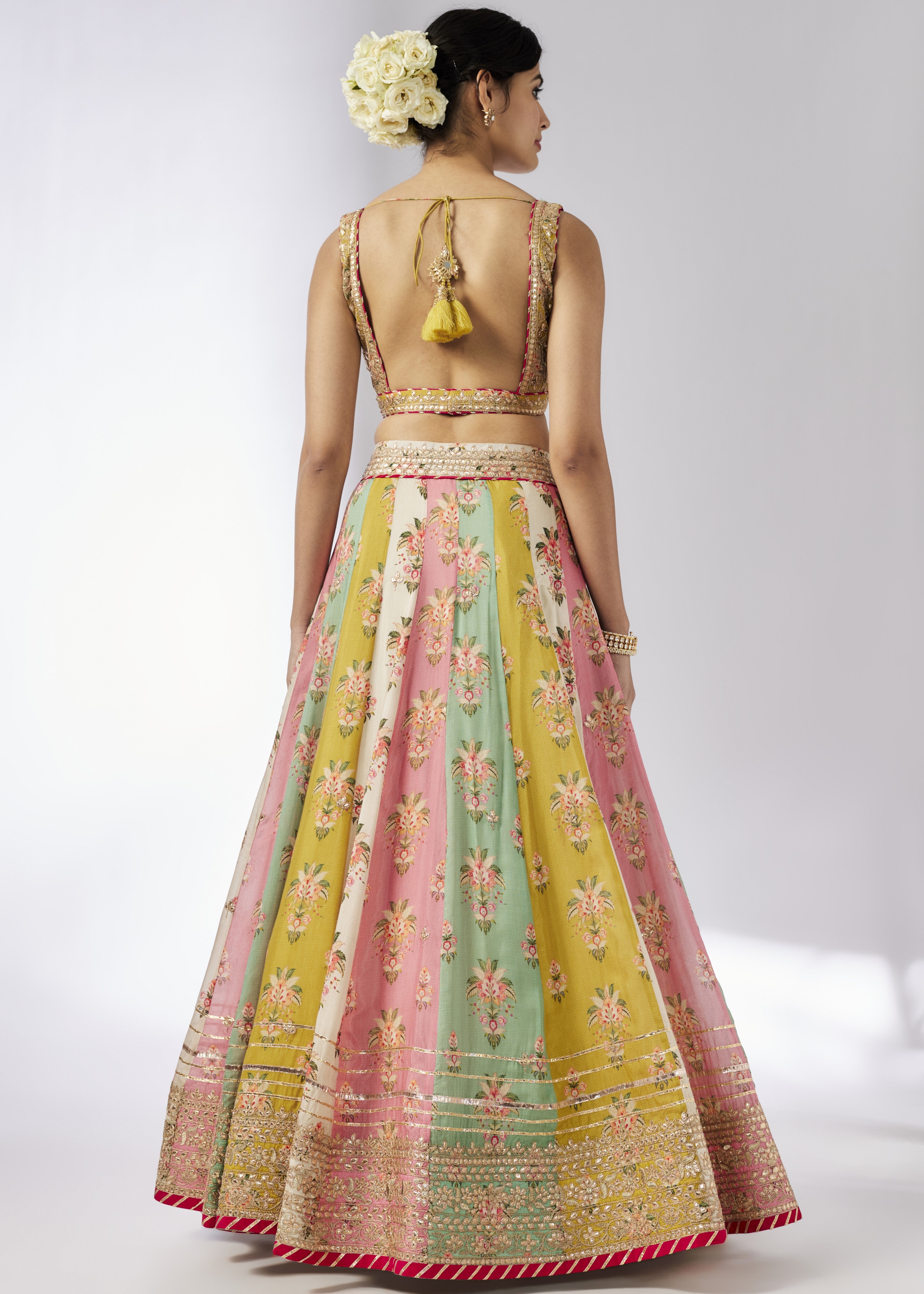 Multicolour Sayali Lehenga Set