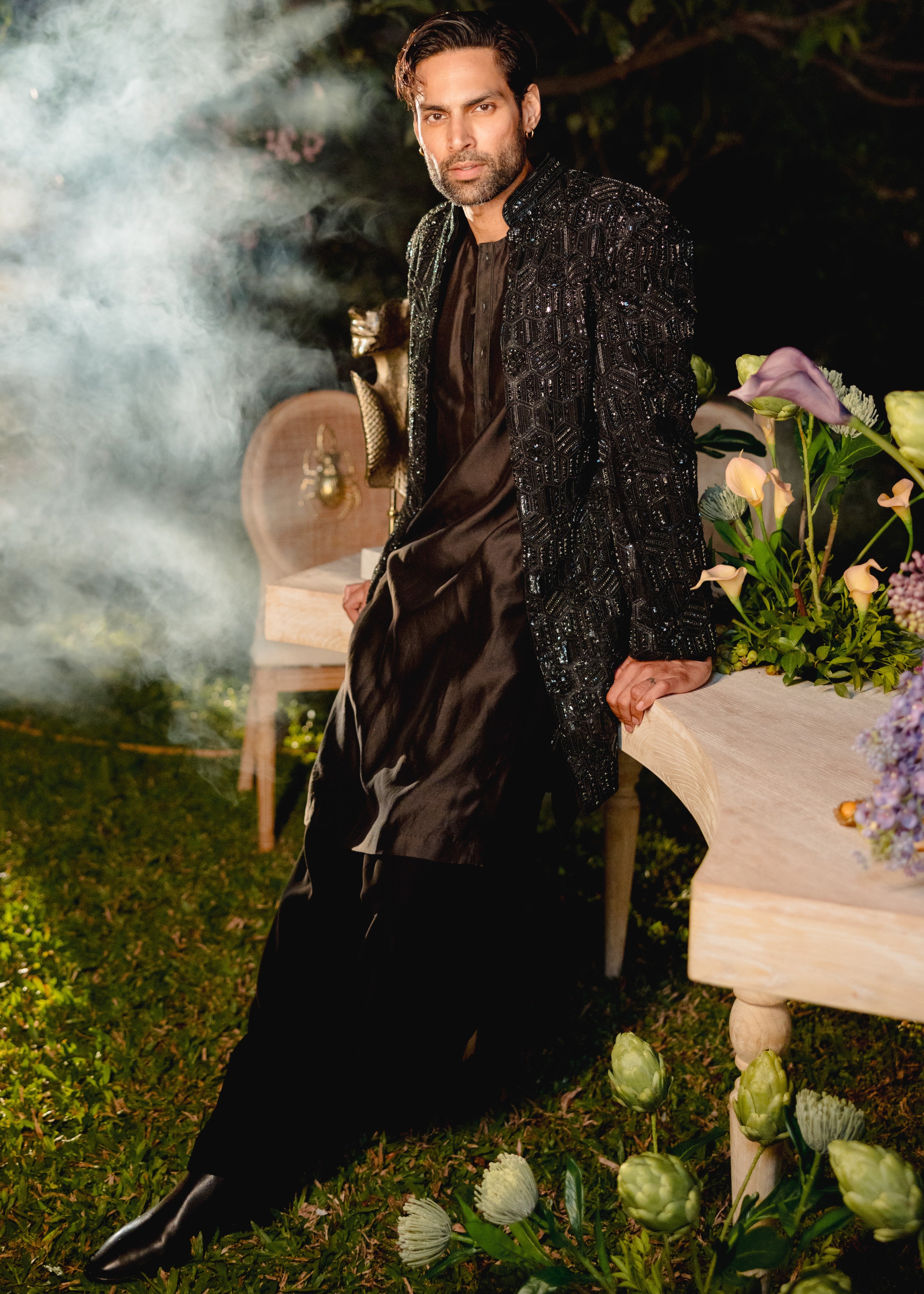 Phantom Edge Kurta Set