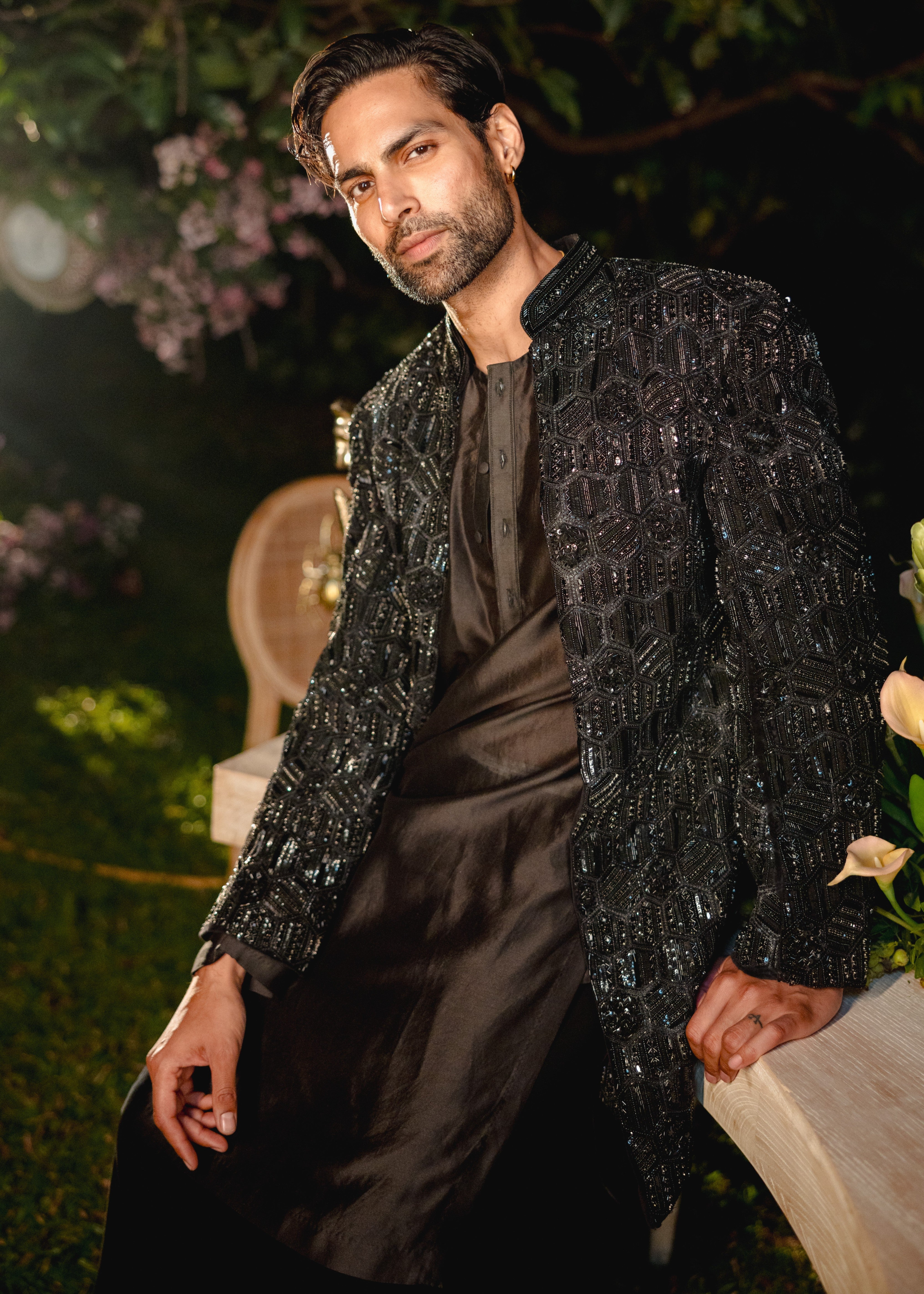 Phantom Edge Kurta Set