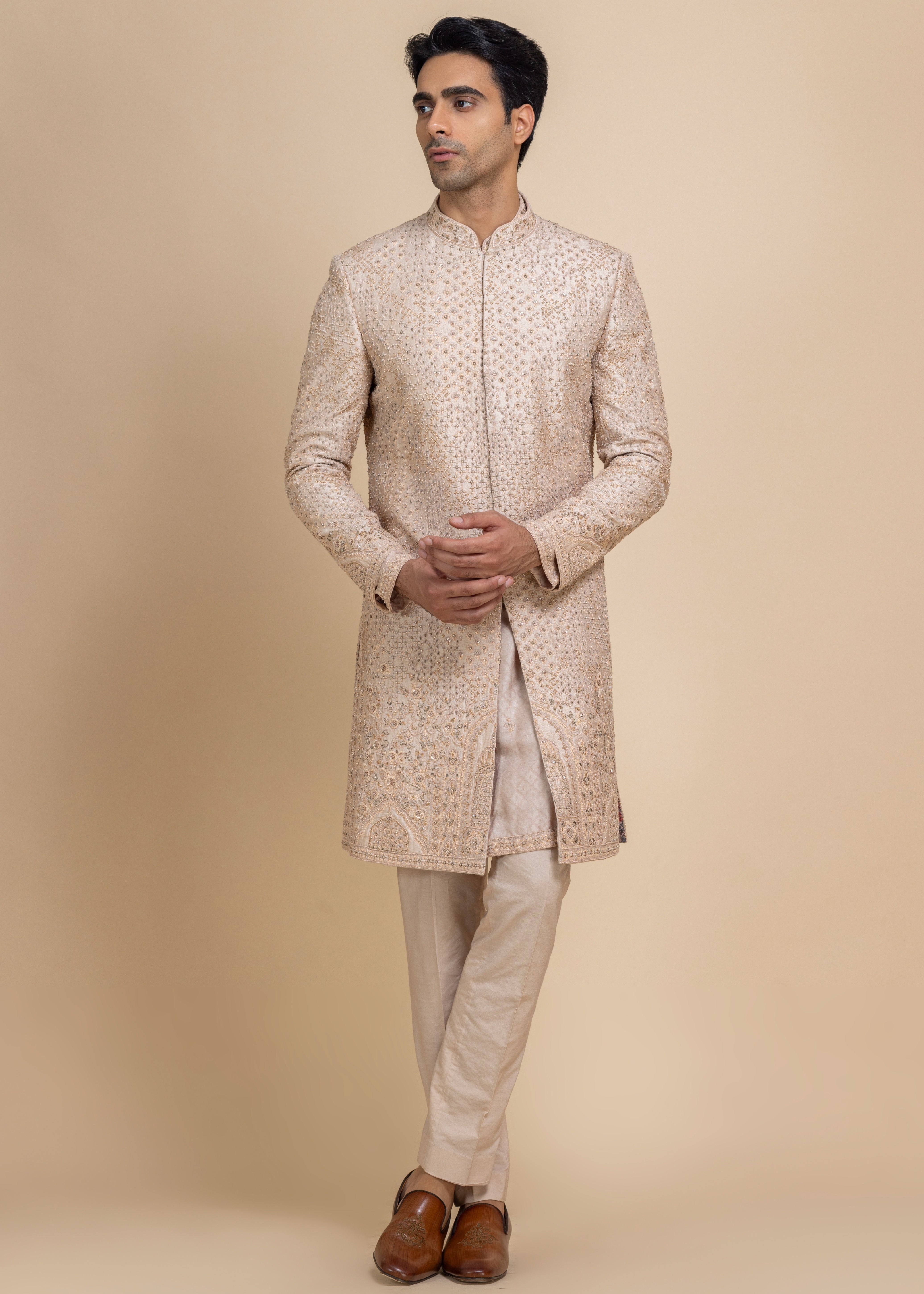 Blush Élan Sherwani