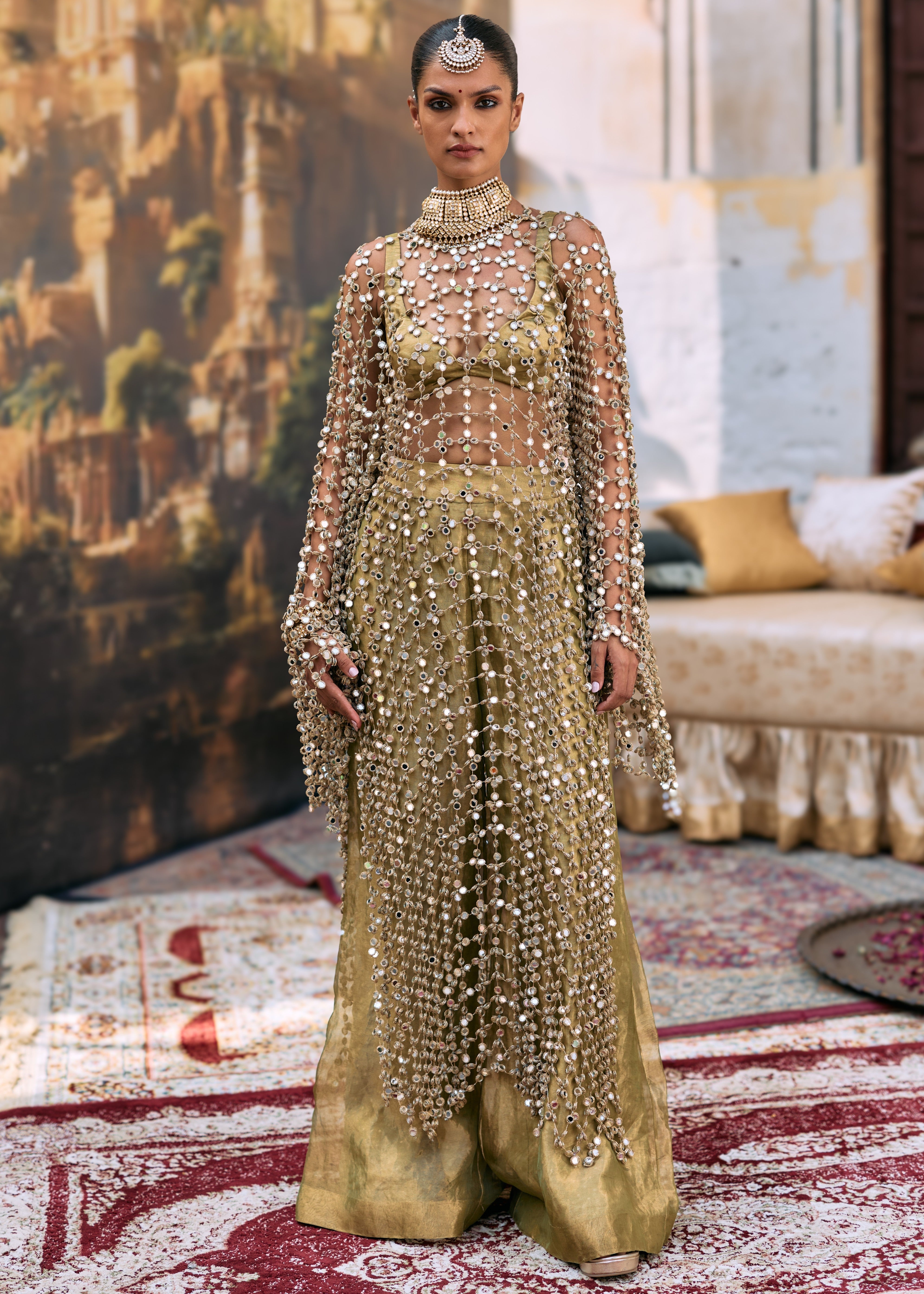 Chhavi Jaal Kurta Set
