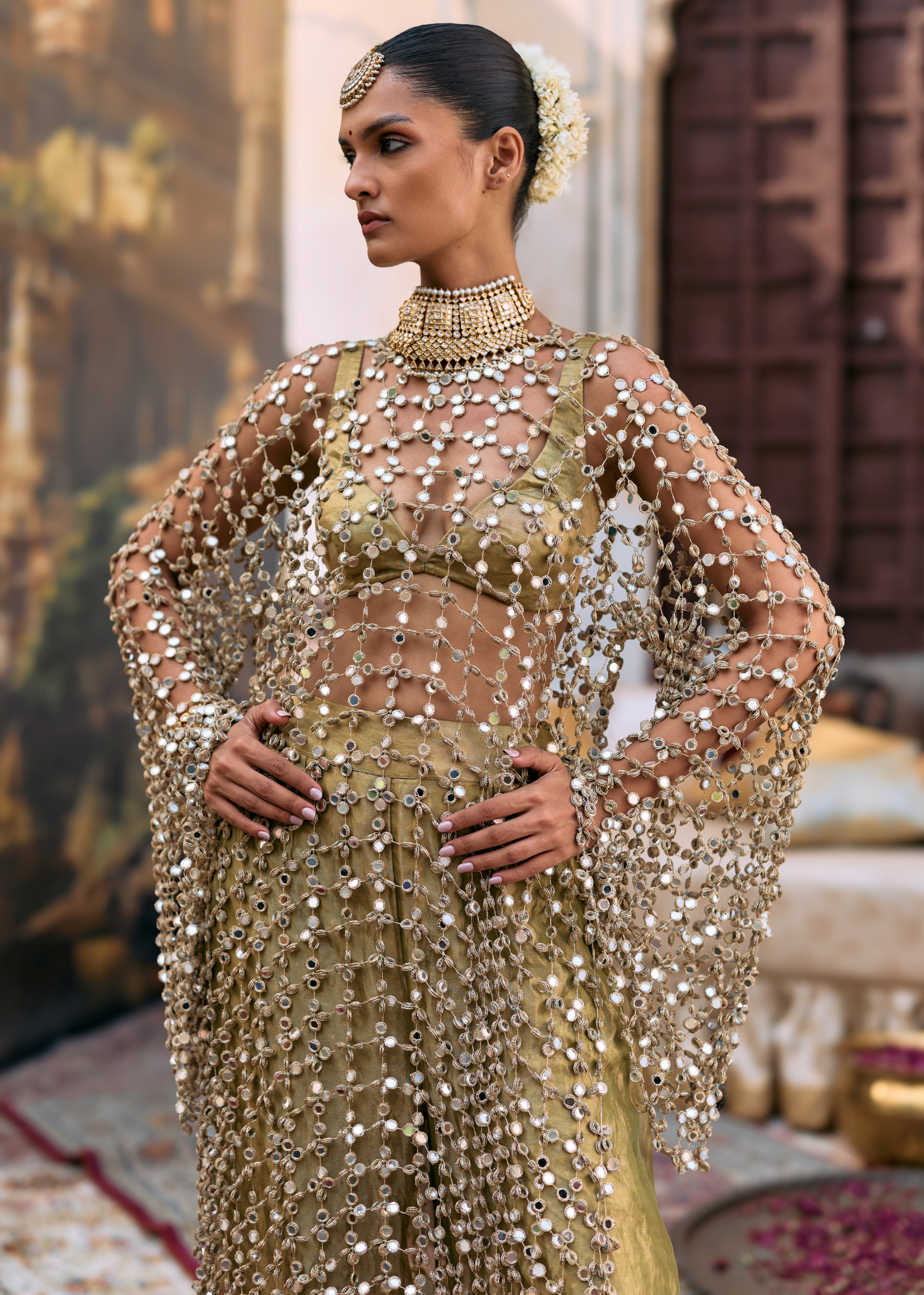 Chhavi Jaal Kurta Set