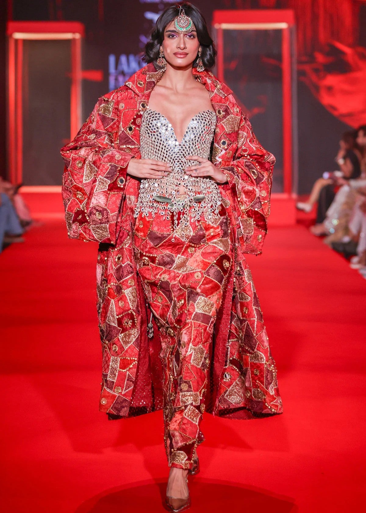 Vilasini Jacket And Skirt Set