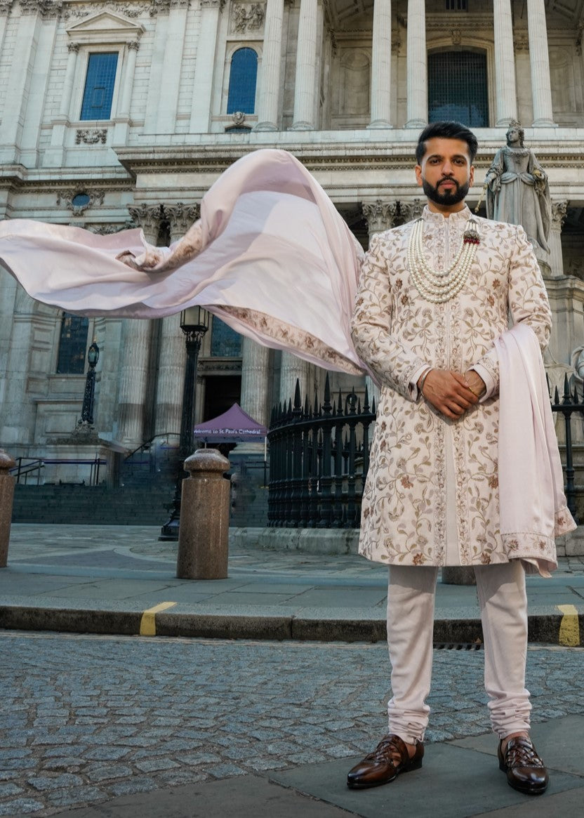 Lilac Blush Sherwani