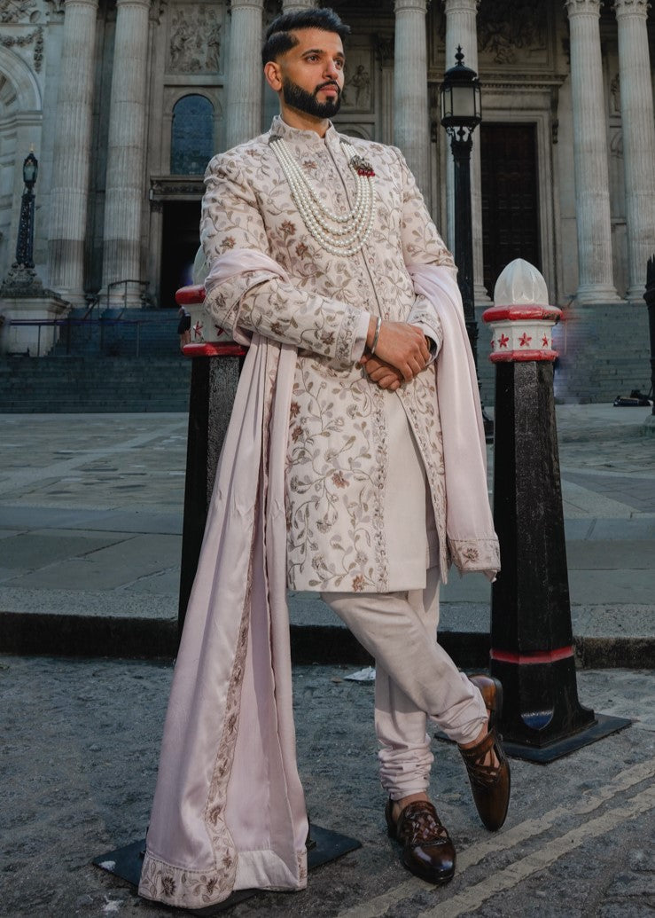 Lilac Blush Sherwani