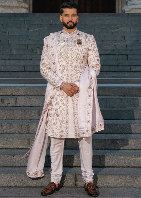 Lilac Blush Sherwani