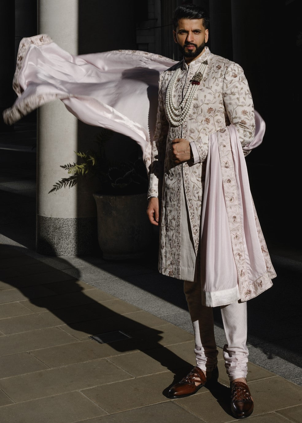 Lilac Blush Sherwani