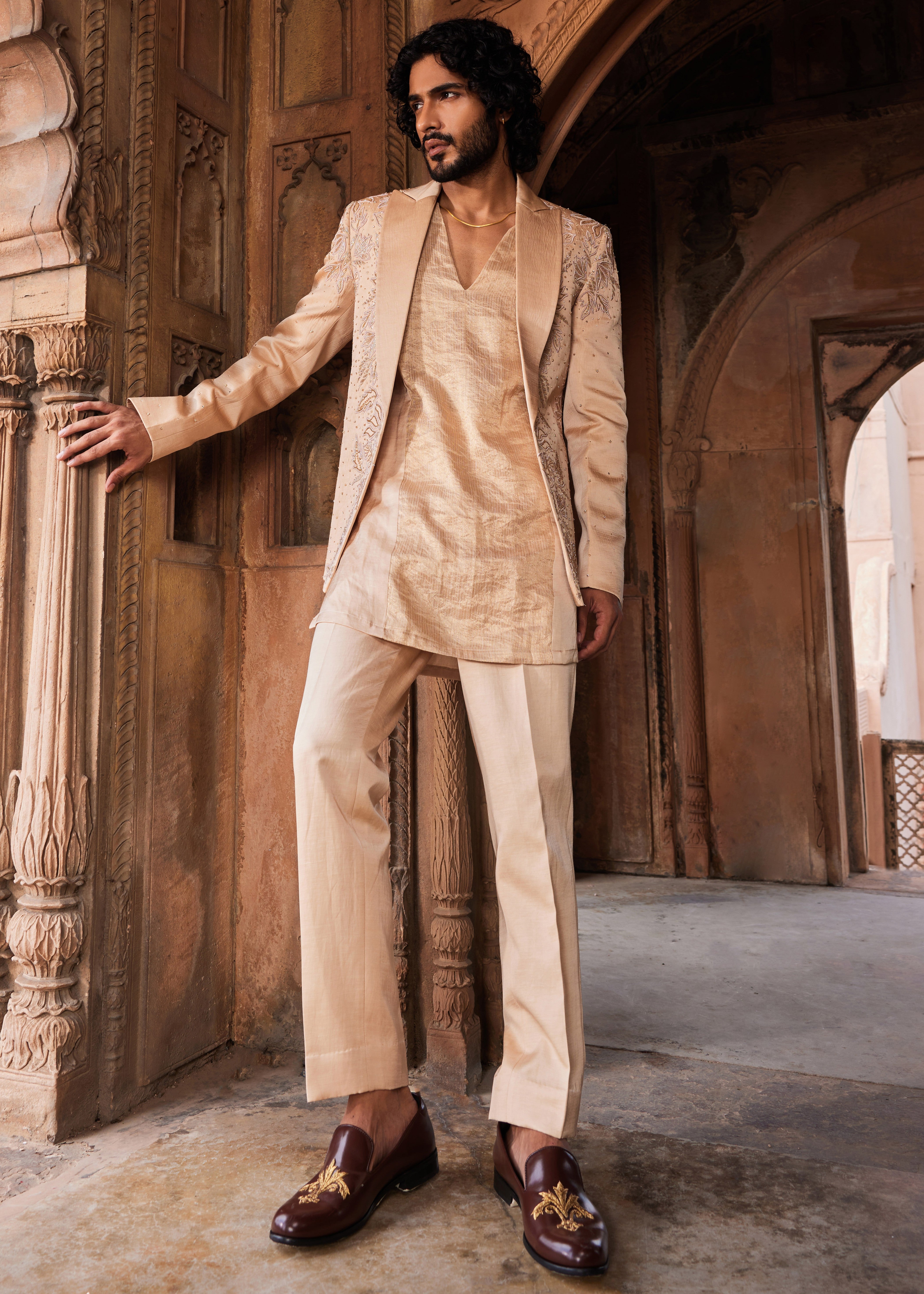 Tabeer Jacket Set