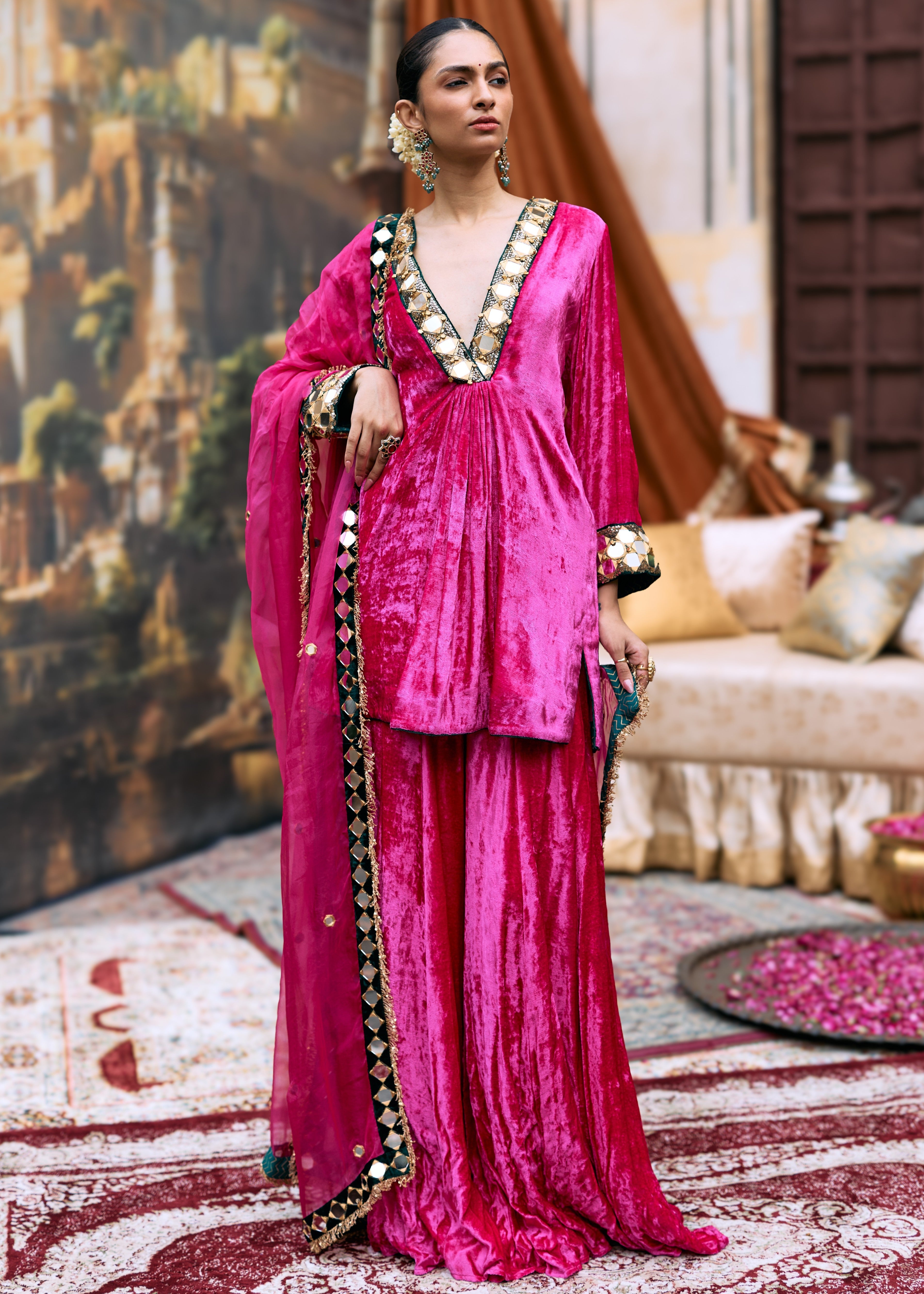 Gulaab Makhmal Khayal Suit