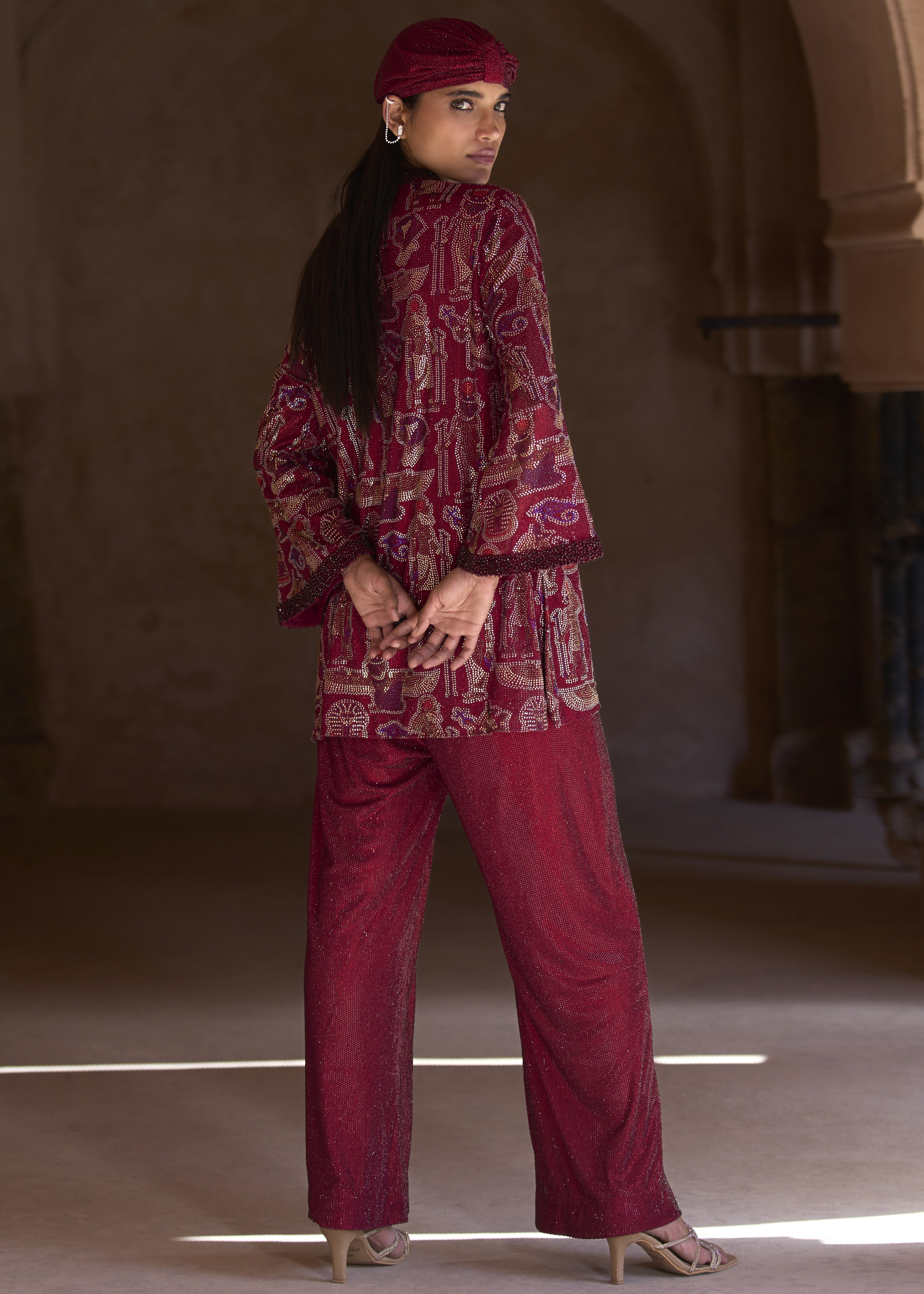 Nebeth Tunic And Pants Set