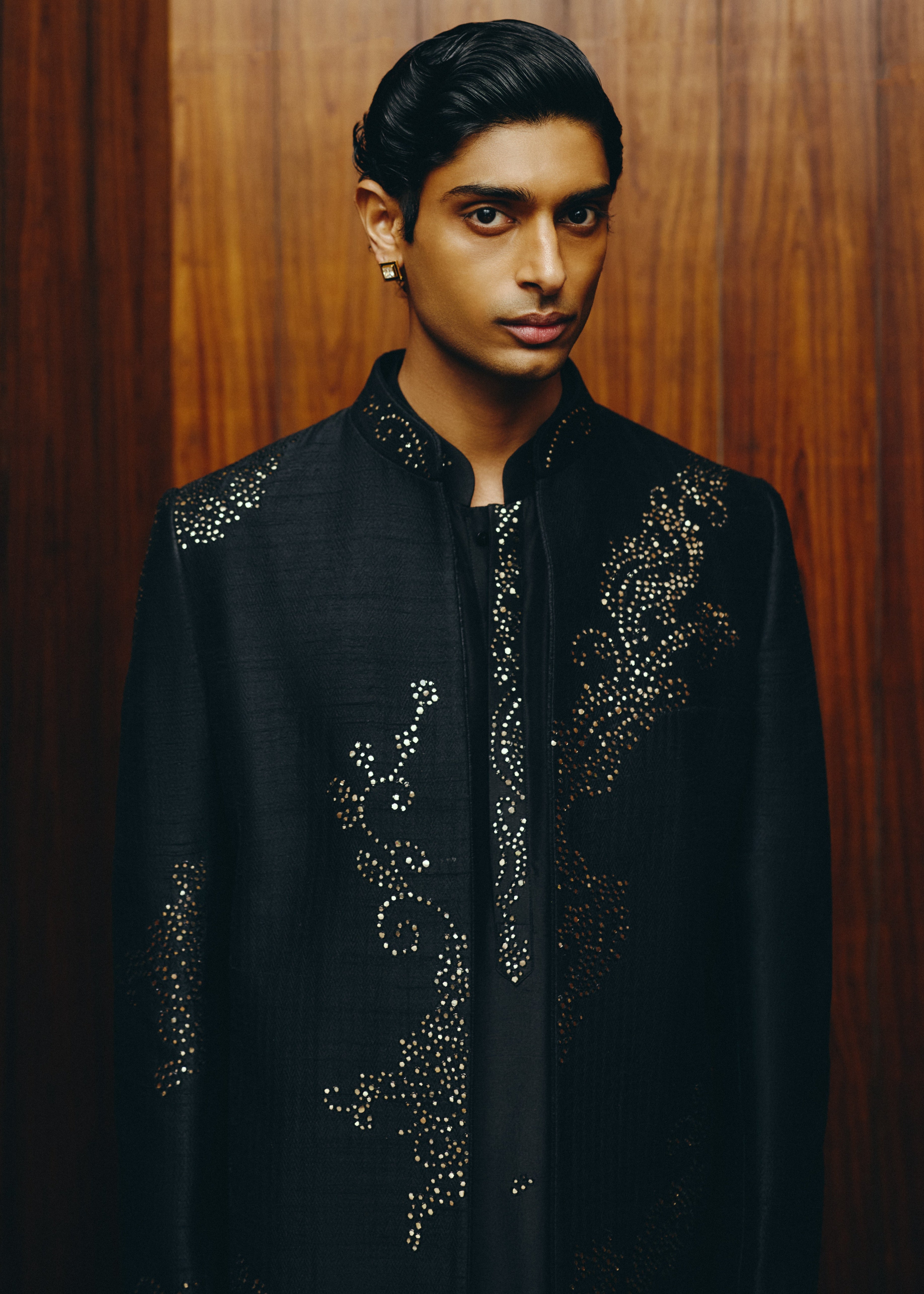The Obsidian Mirror Achkan Set