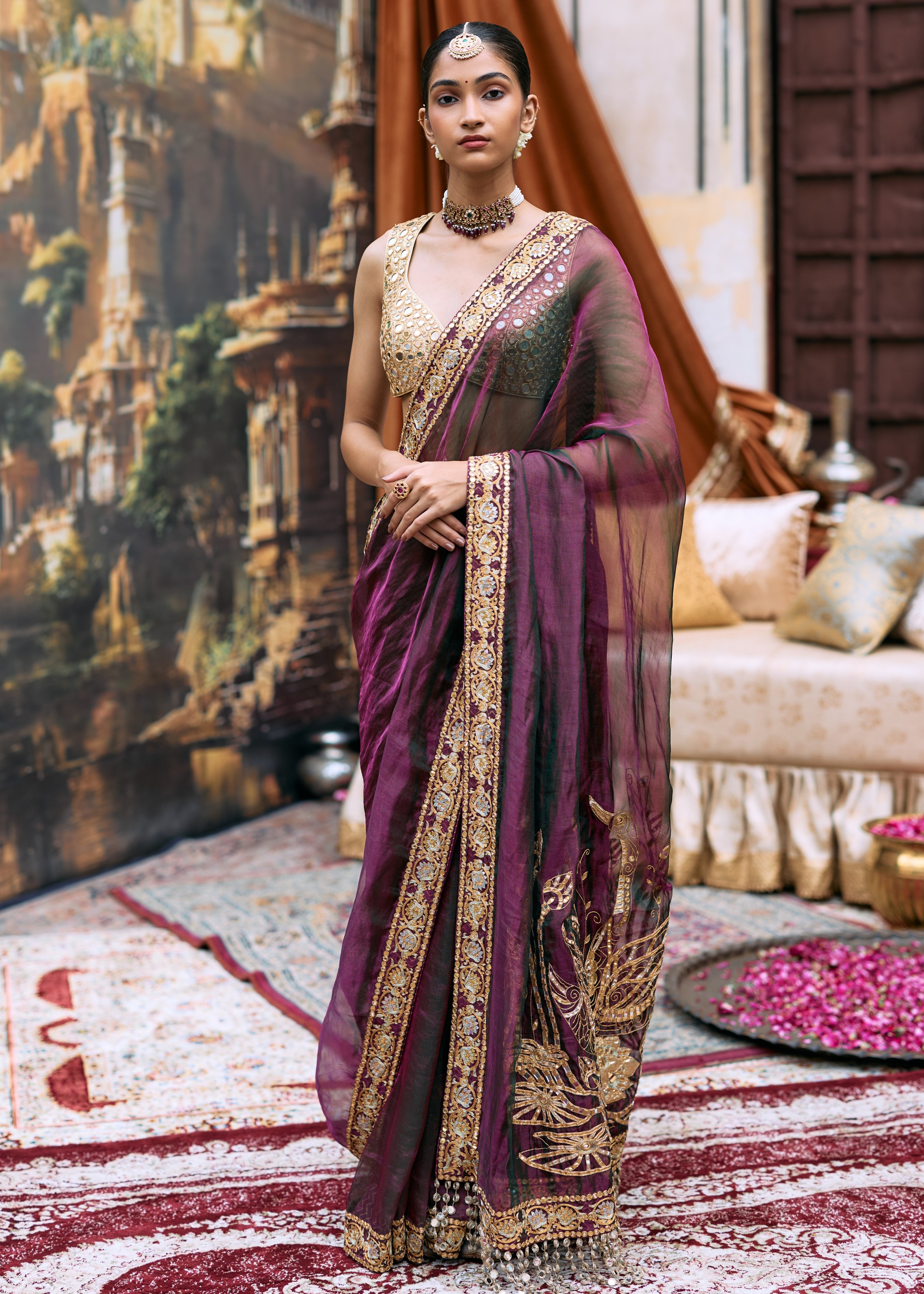 Padmanidhi Sari Set