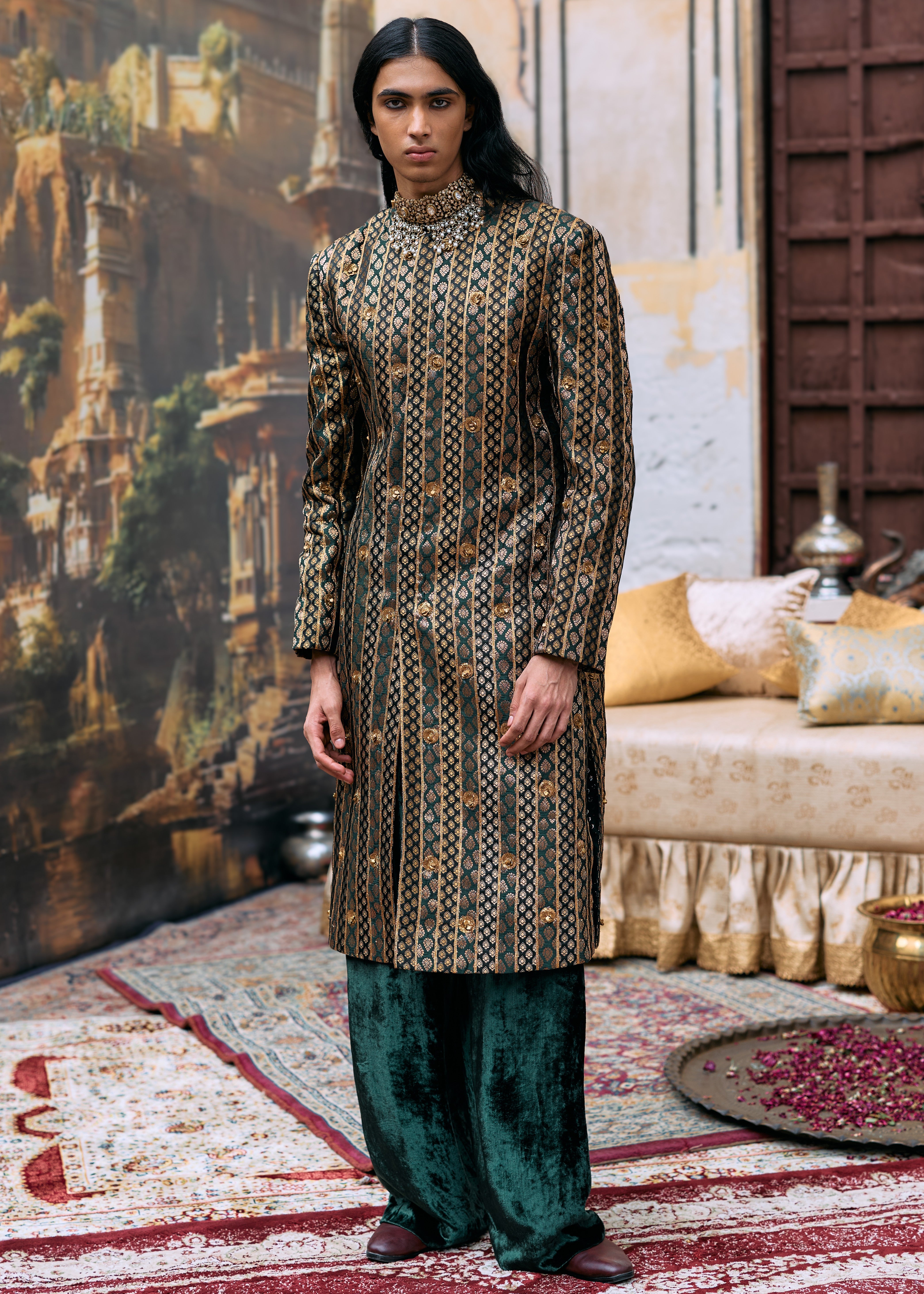 Vajra Sherwani Set- B