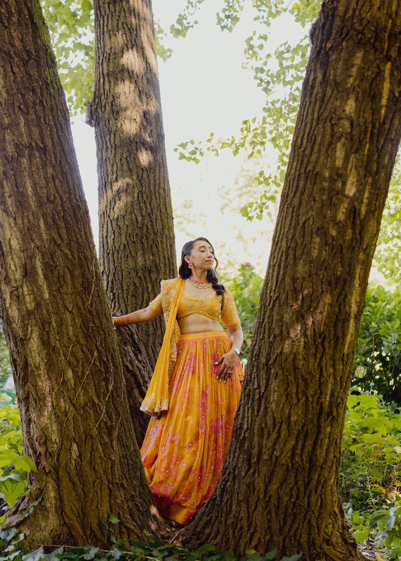 Nisha's Haldi Lehenga Set