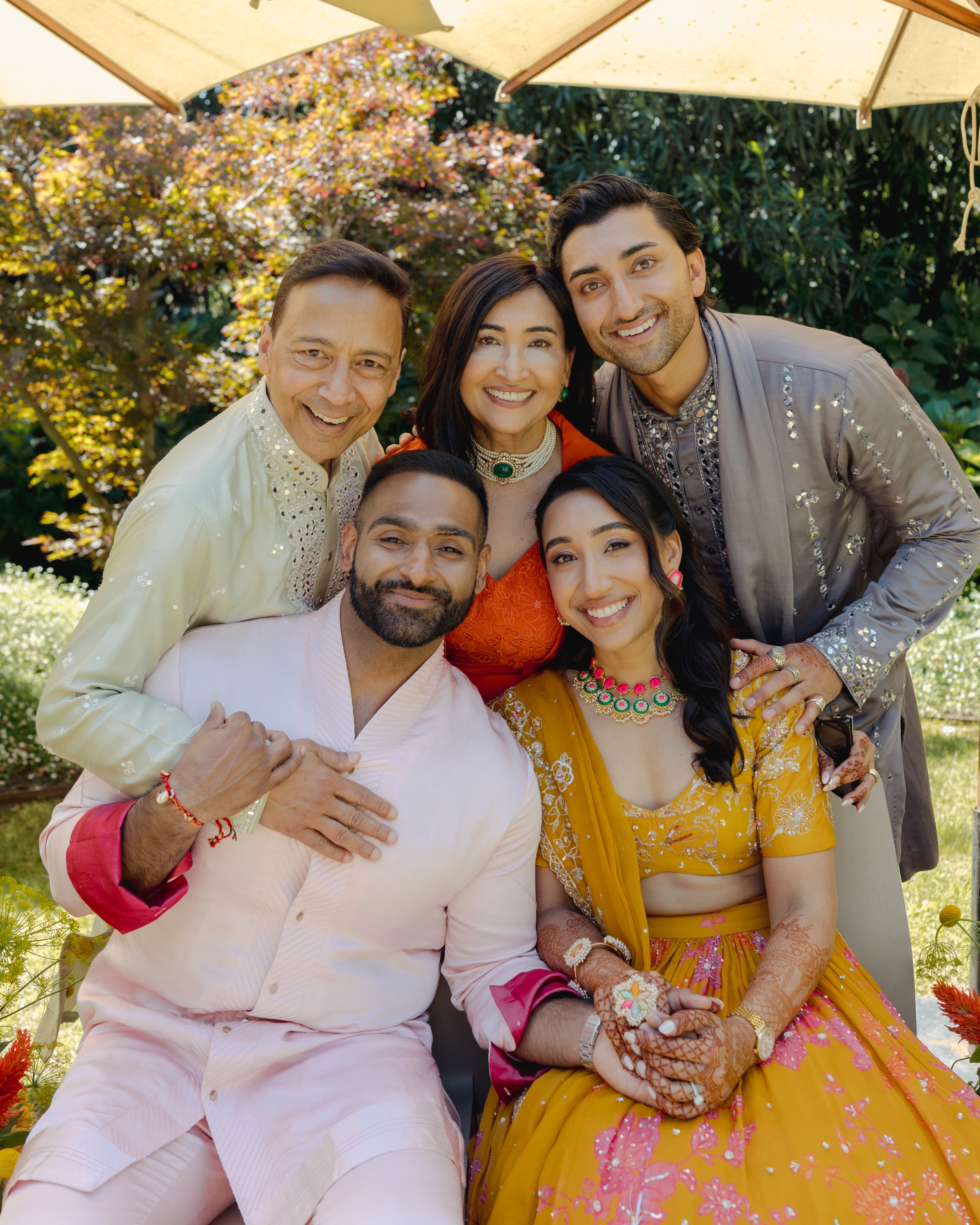 Nikhil's Haldi Mirrorwork Kurta Set