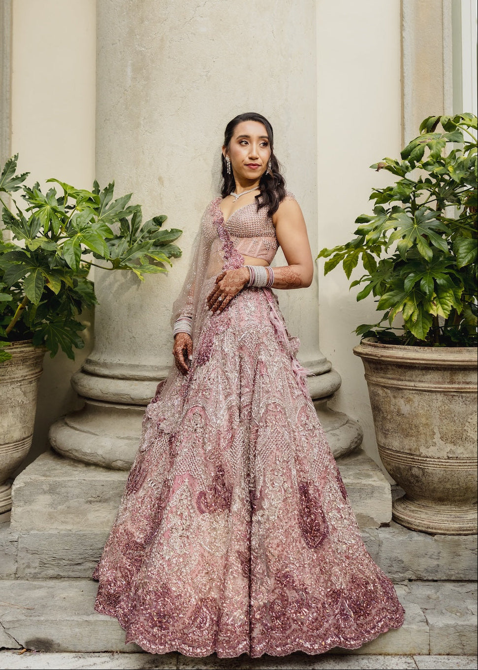 Nisha's Sangeet Lehenga