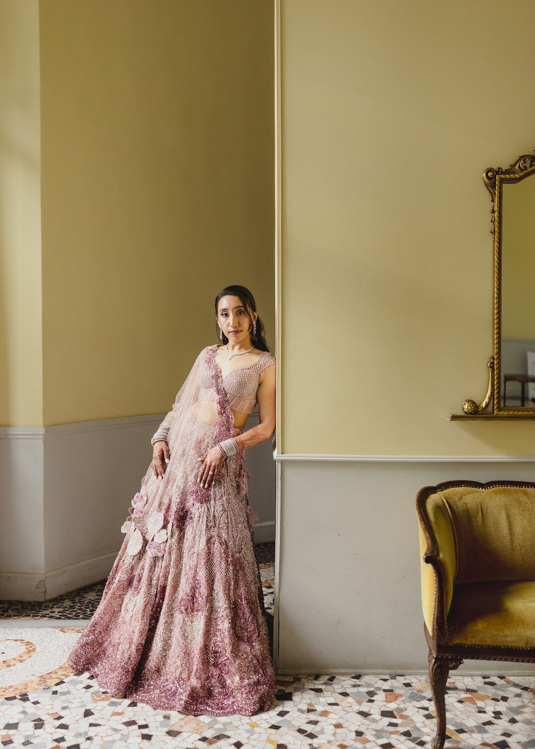 Nisha's Sangeet Lehenga