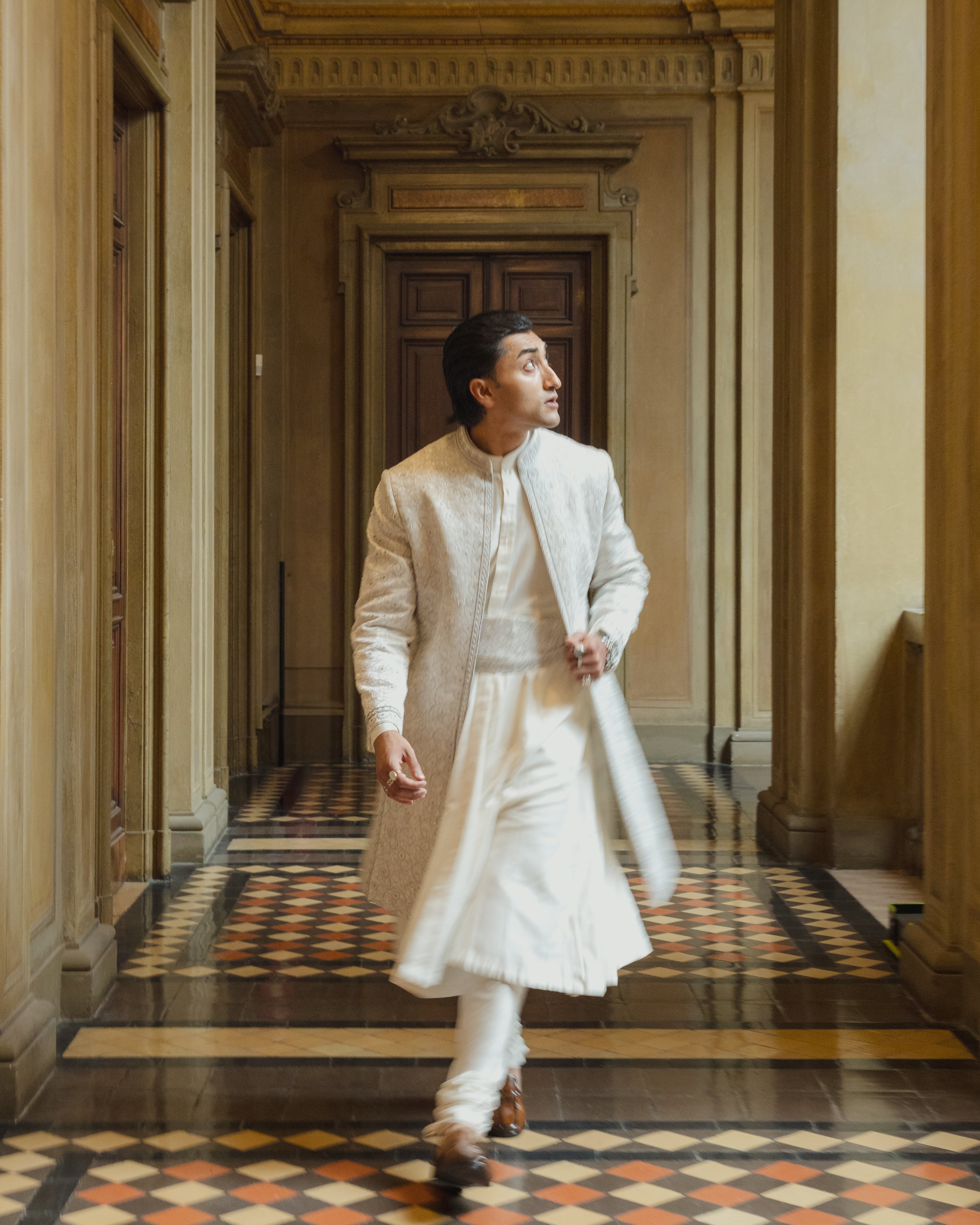 Nikhil's Wedding Ceremony Sherwani Set