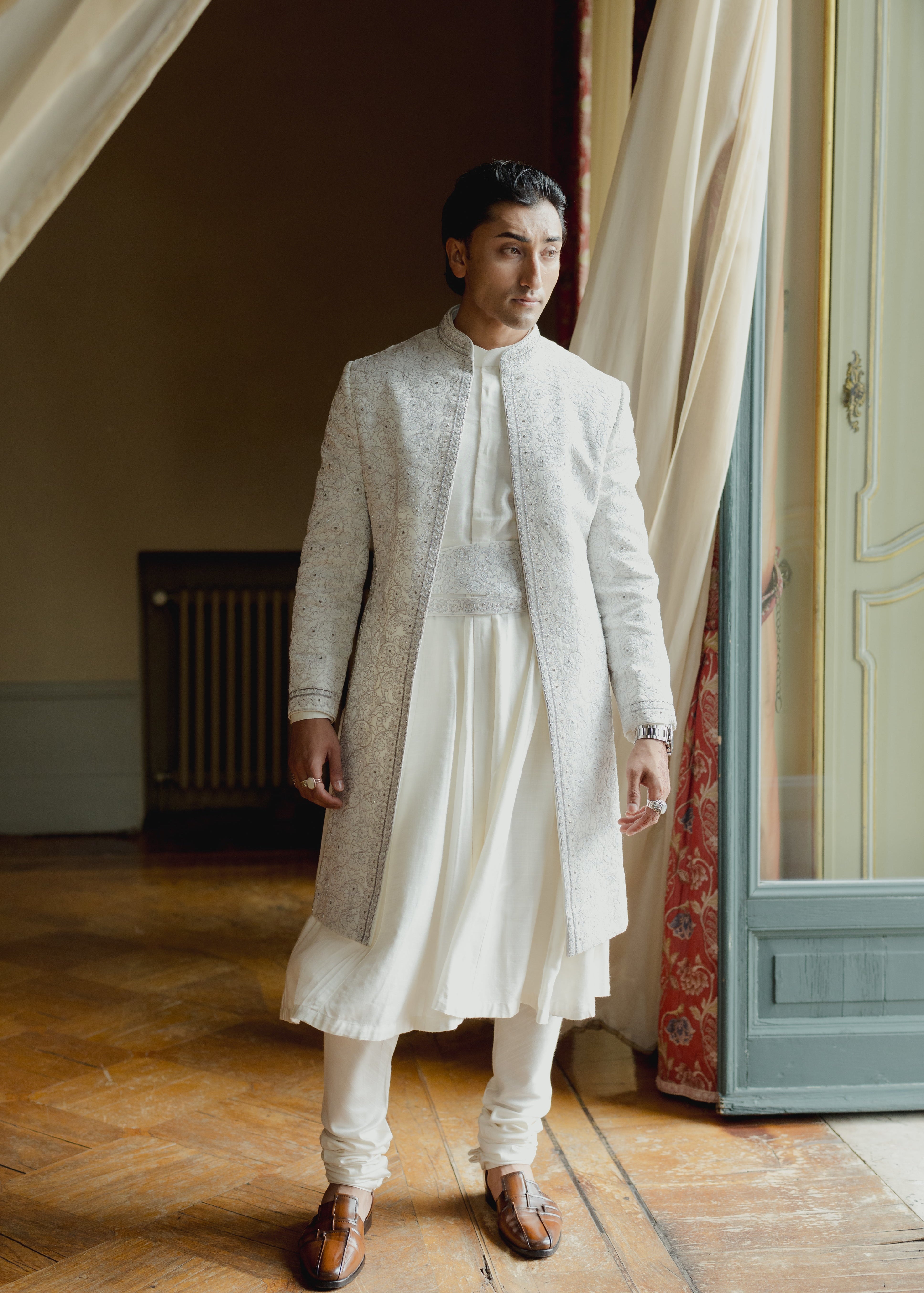 Nikhil's Wedding Ceremony Sherwani Set