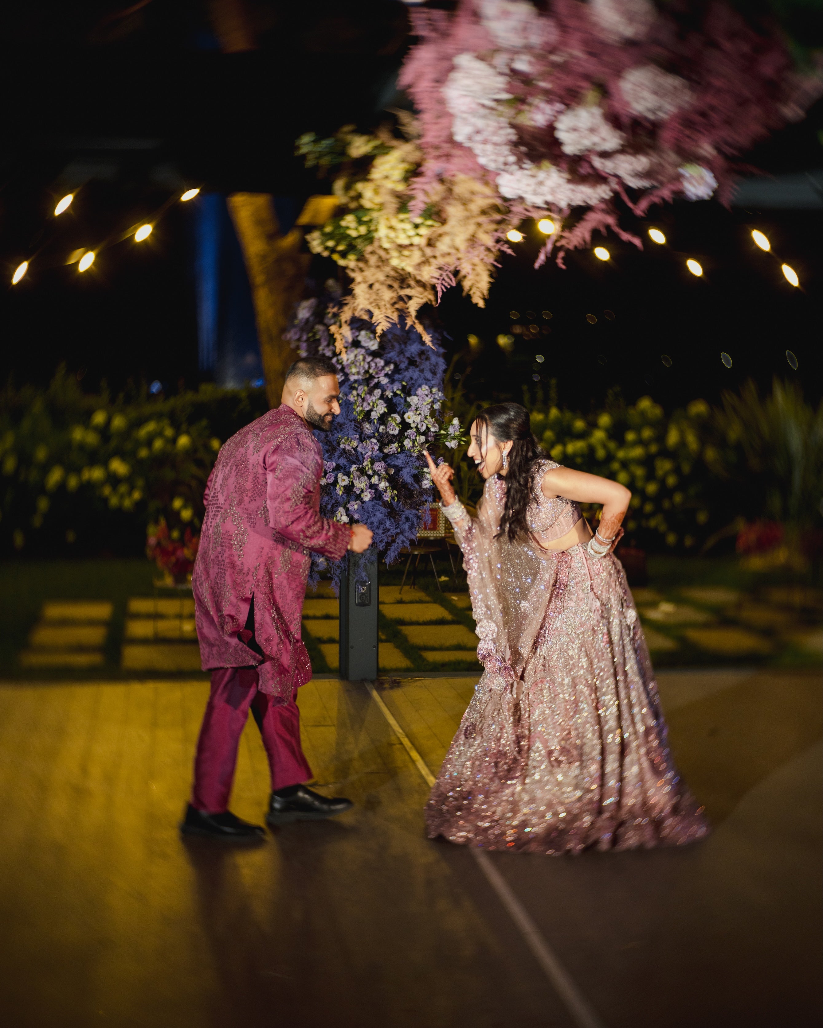 Billy's Sangeet Sherwani Set