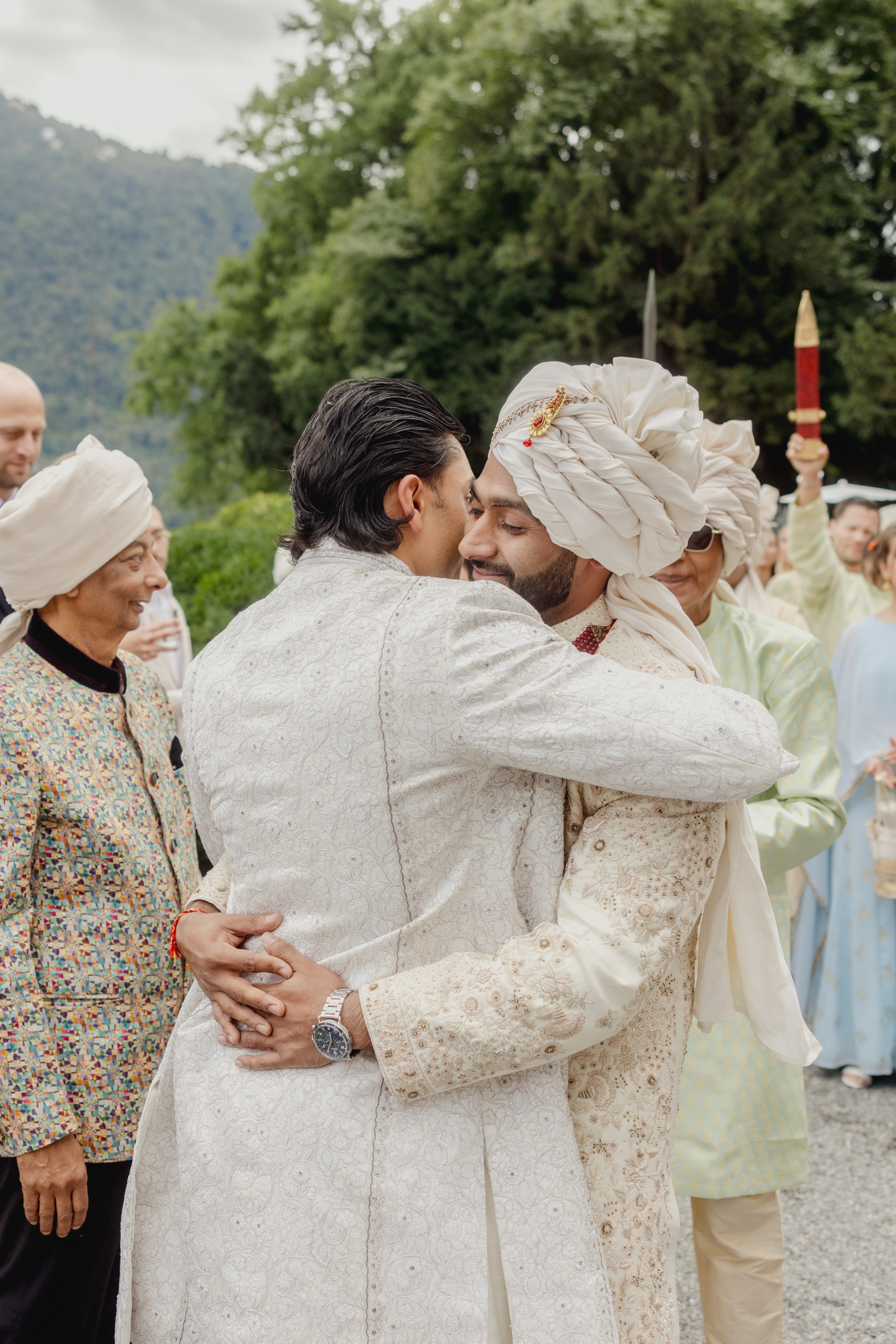 Nikhil's Wedding Ceremony Sherwani Set