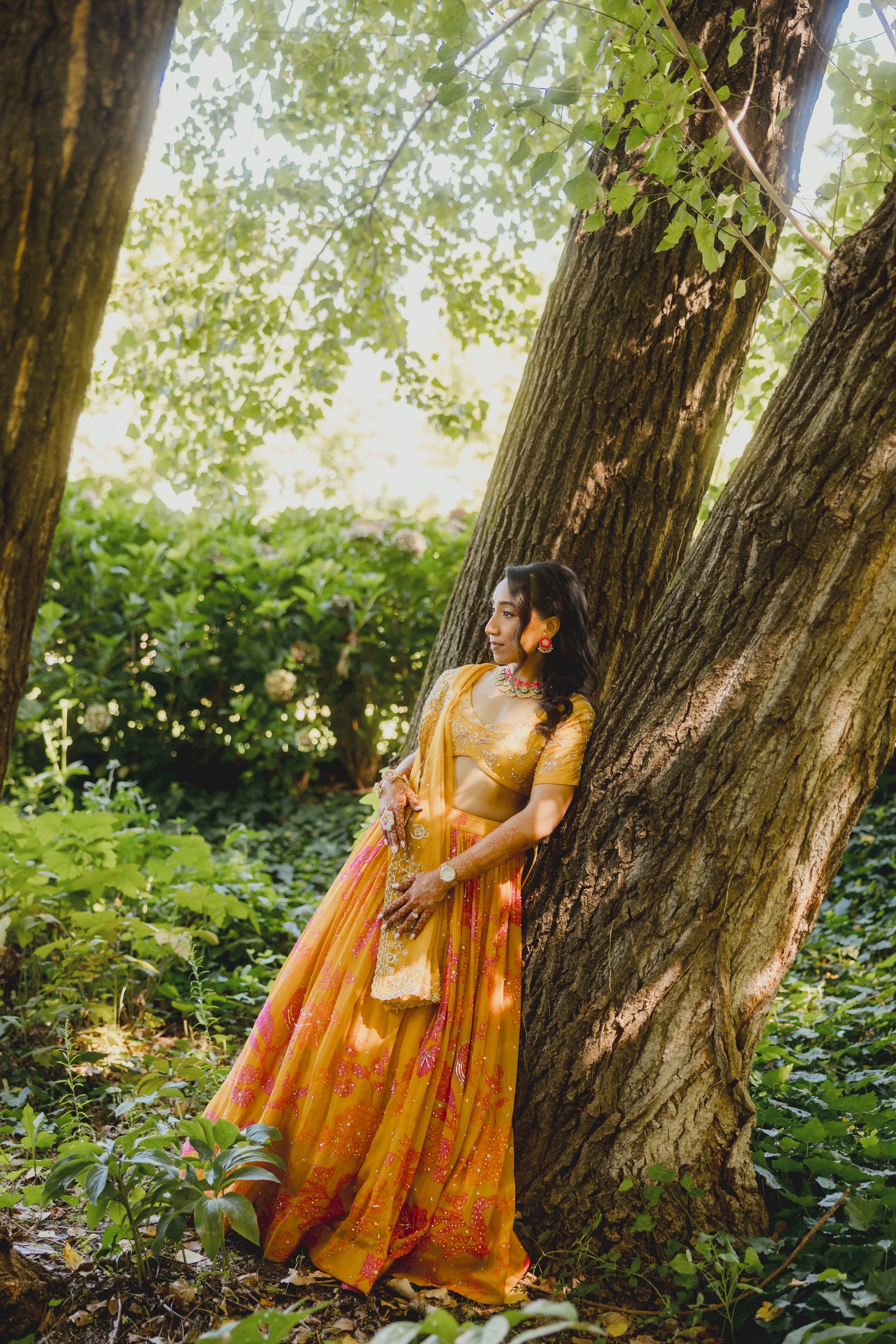 Nisha's Haldi Lehenga Set