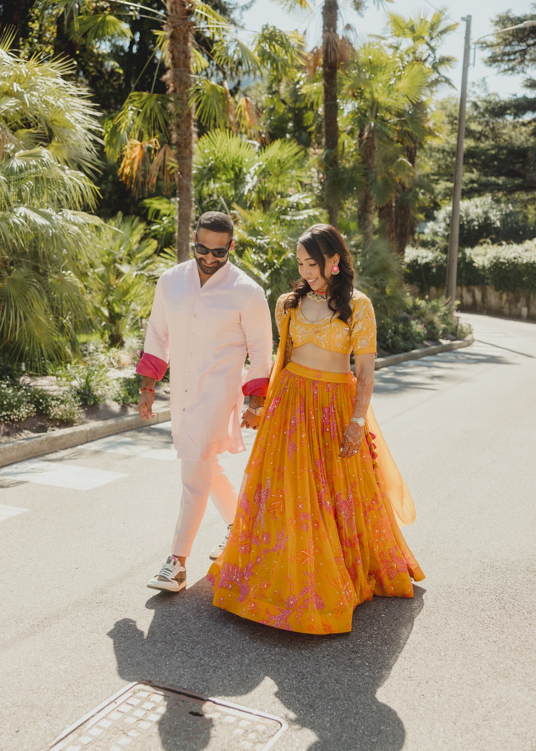 Nisha's Haldi Lehenga Set