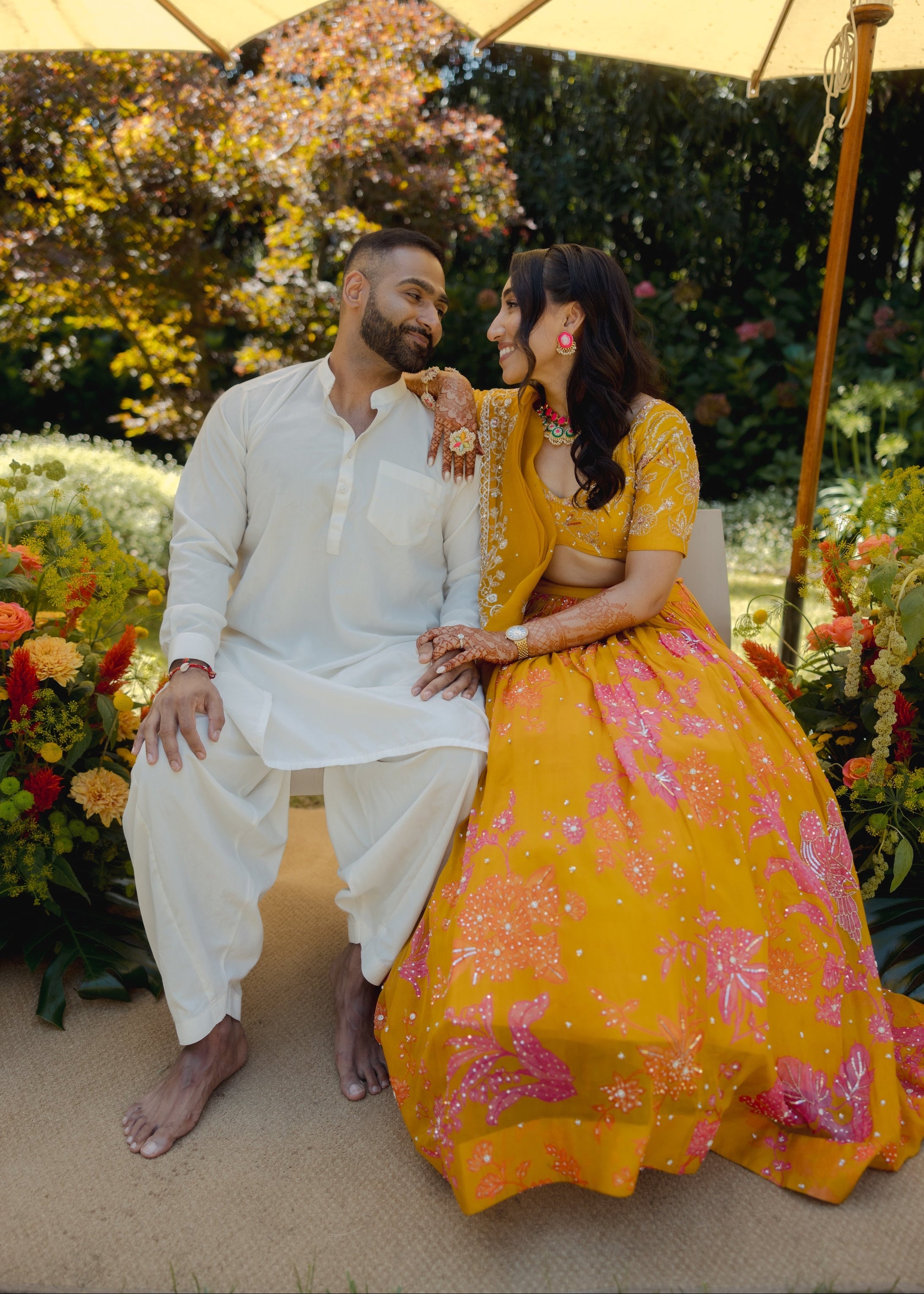 Nisha's Haldi Lehenga Set