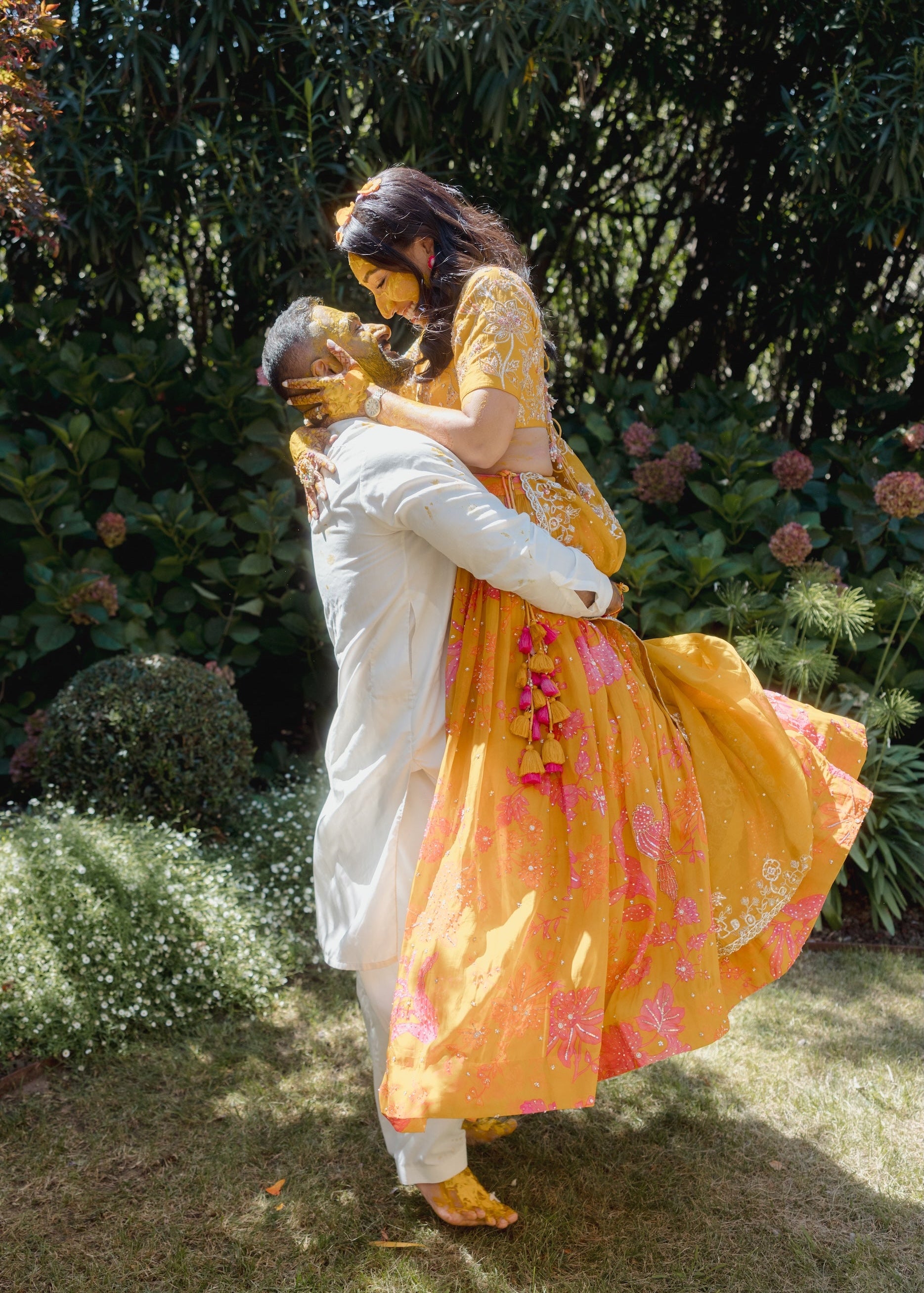 Nisha's Haldi Lehenga Set