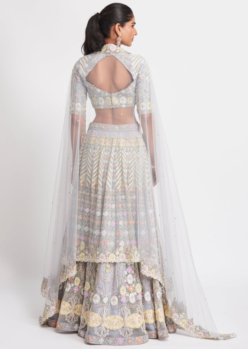 Layla Blue Bell Lehenga Set