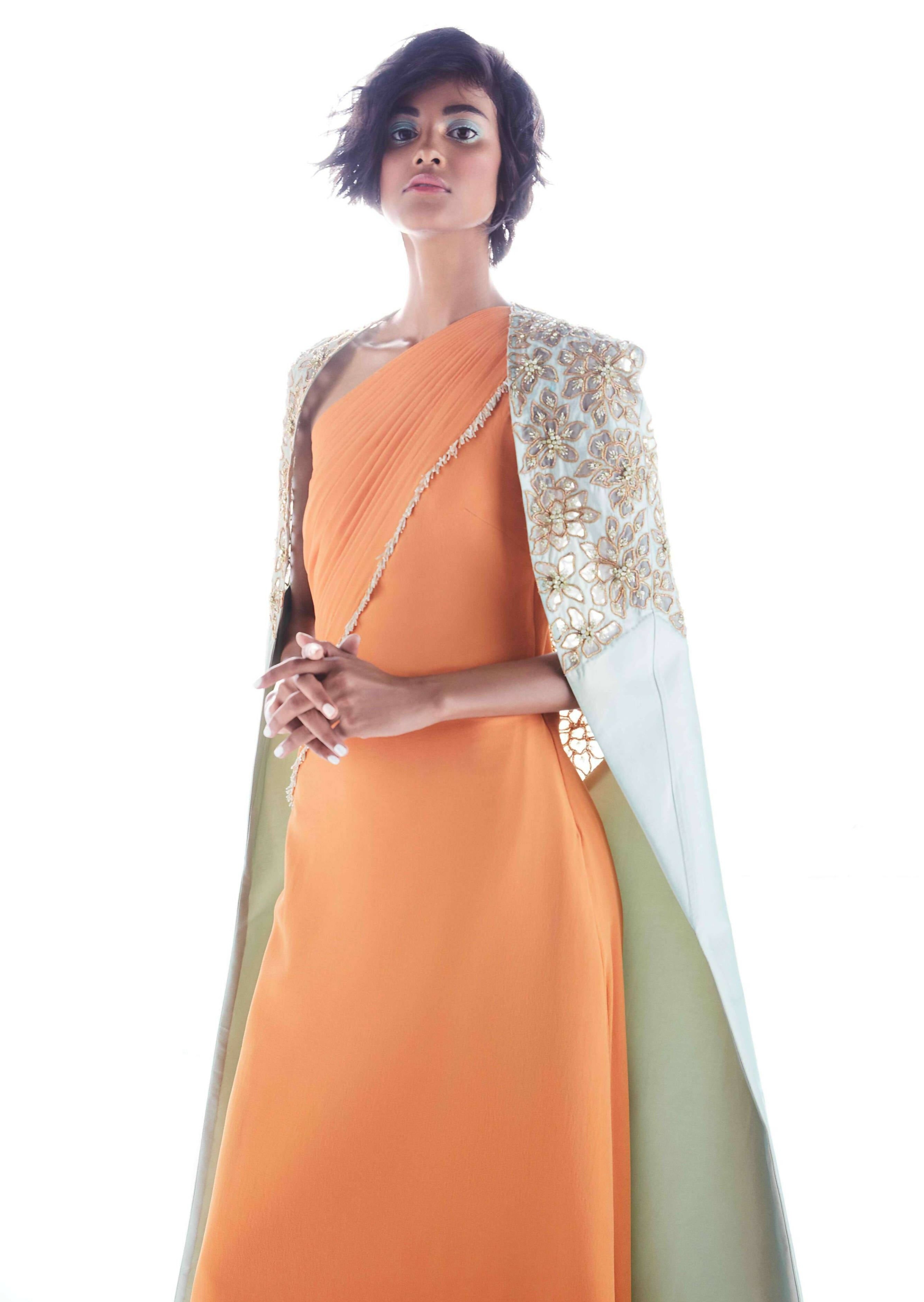 Deccan Draped Gown