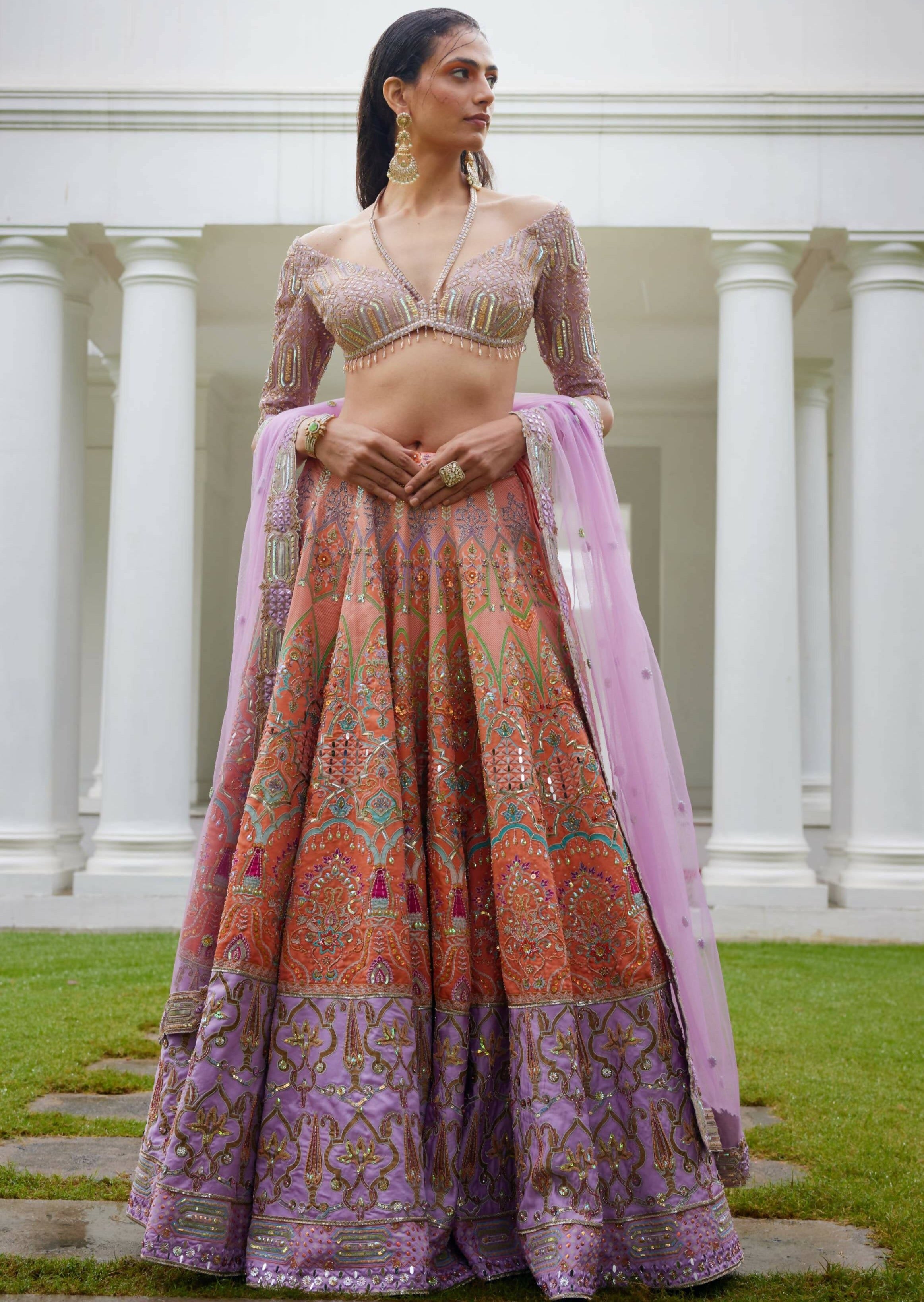 Husnah Lehenga Set