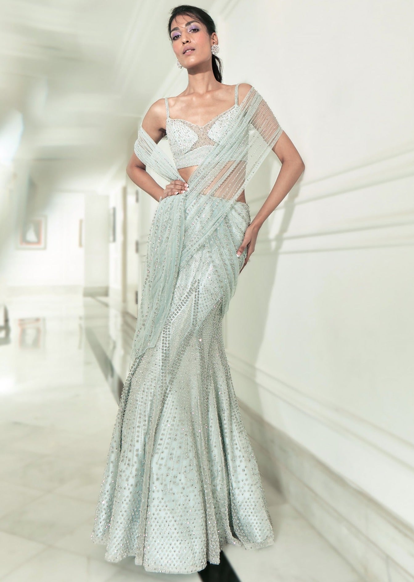 Azura Draped Sari