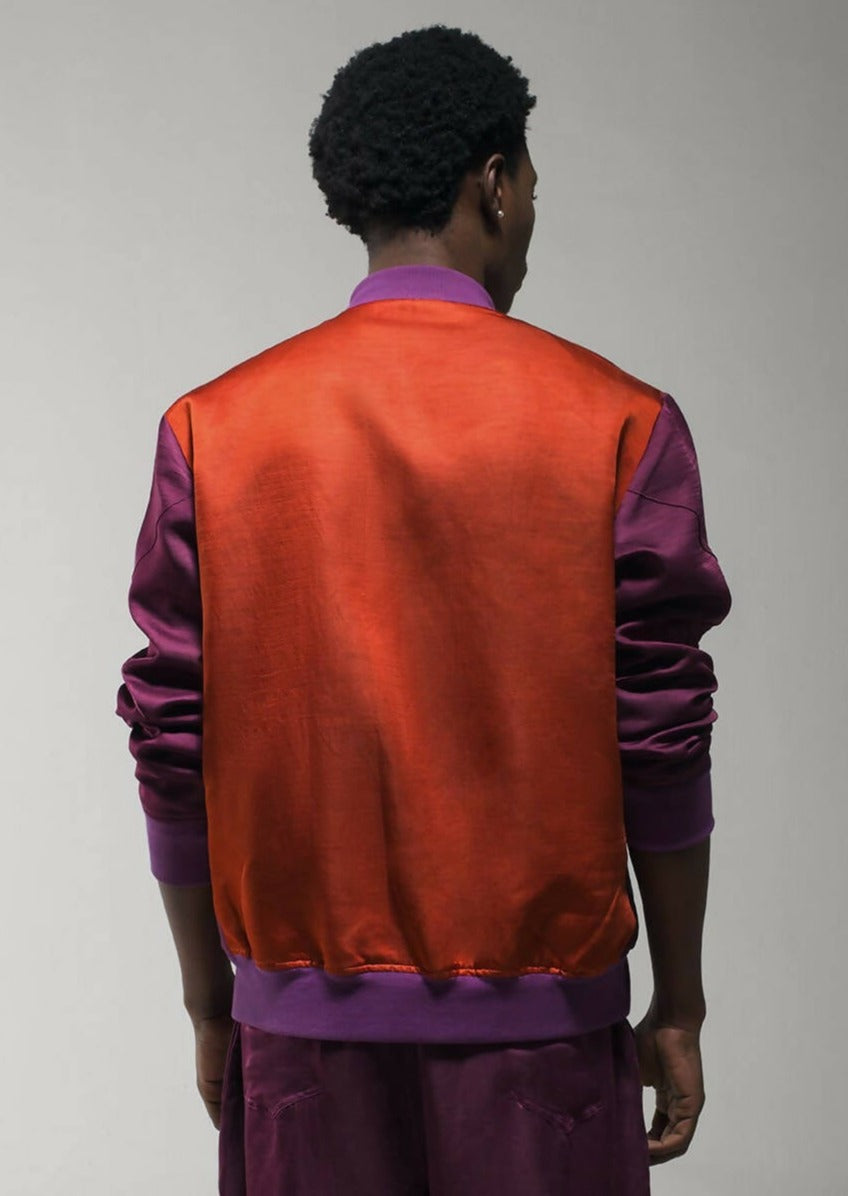 Orange and Purple Ombre Jacket