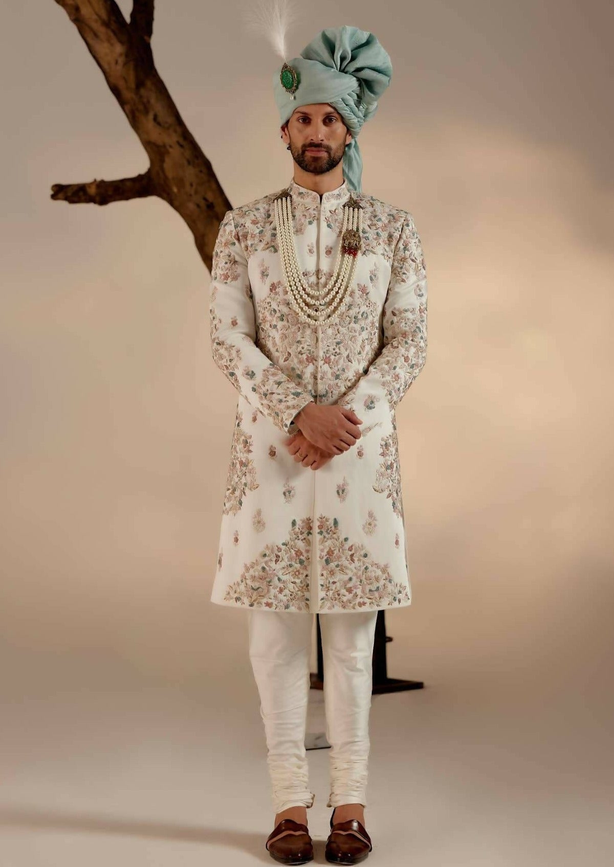 Opaline Sherwani