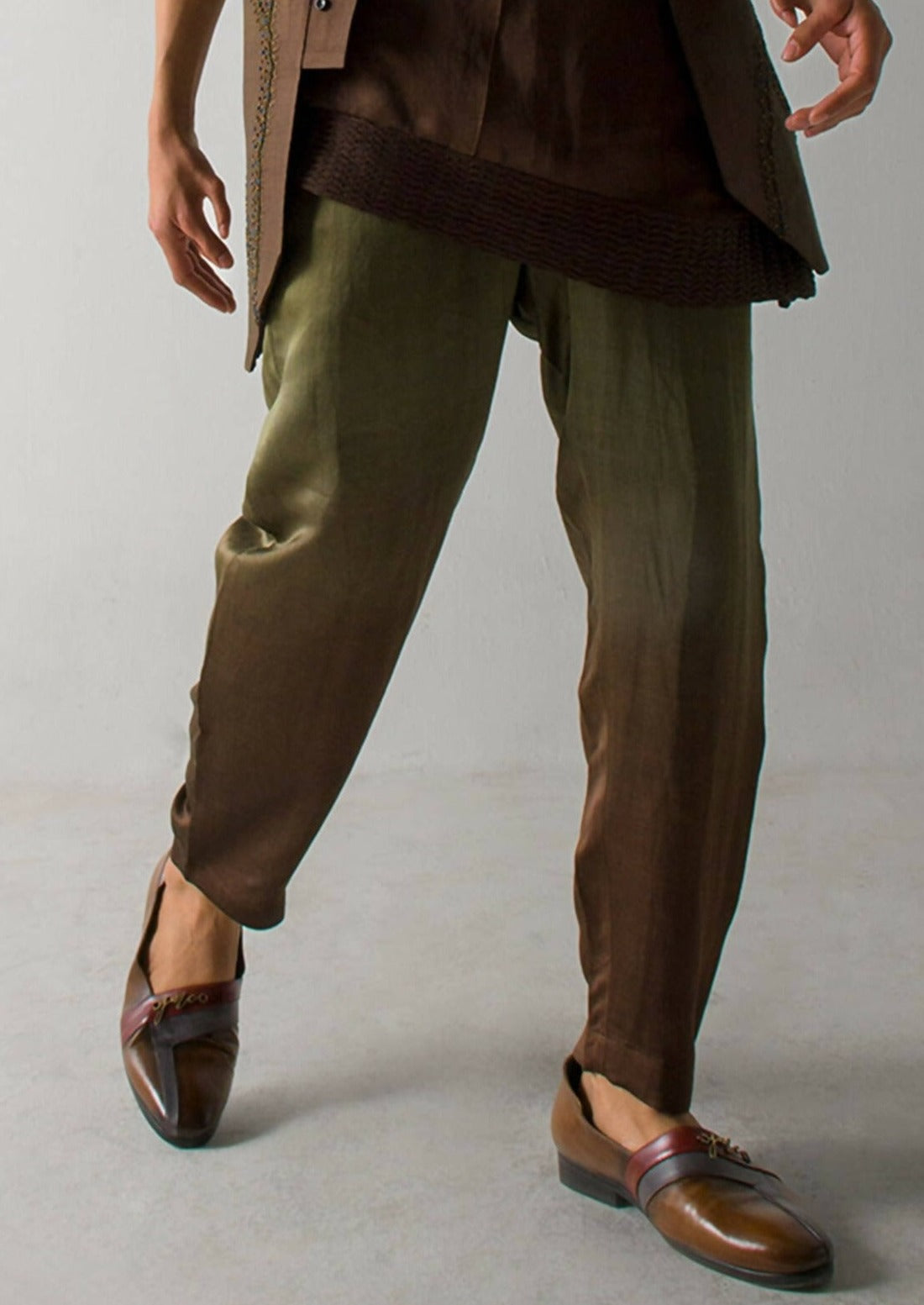 Ombre Brown Trousers