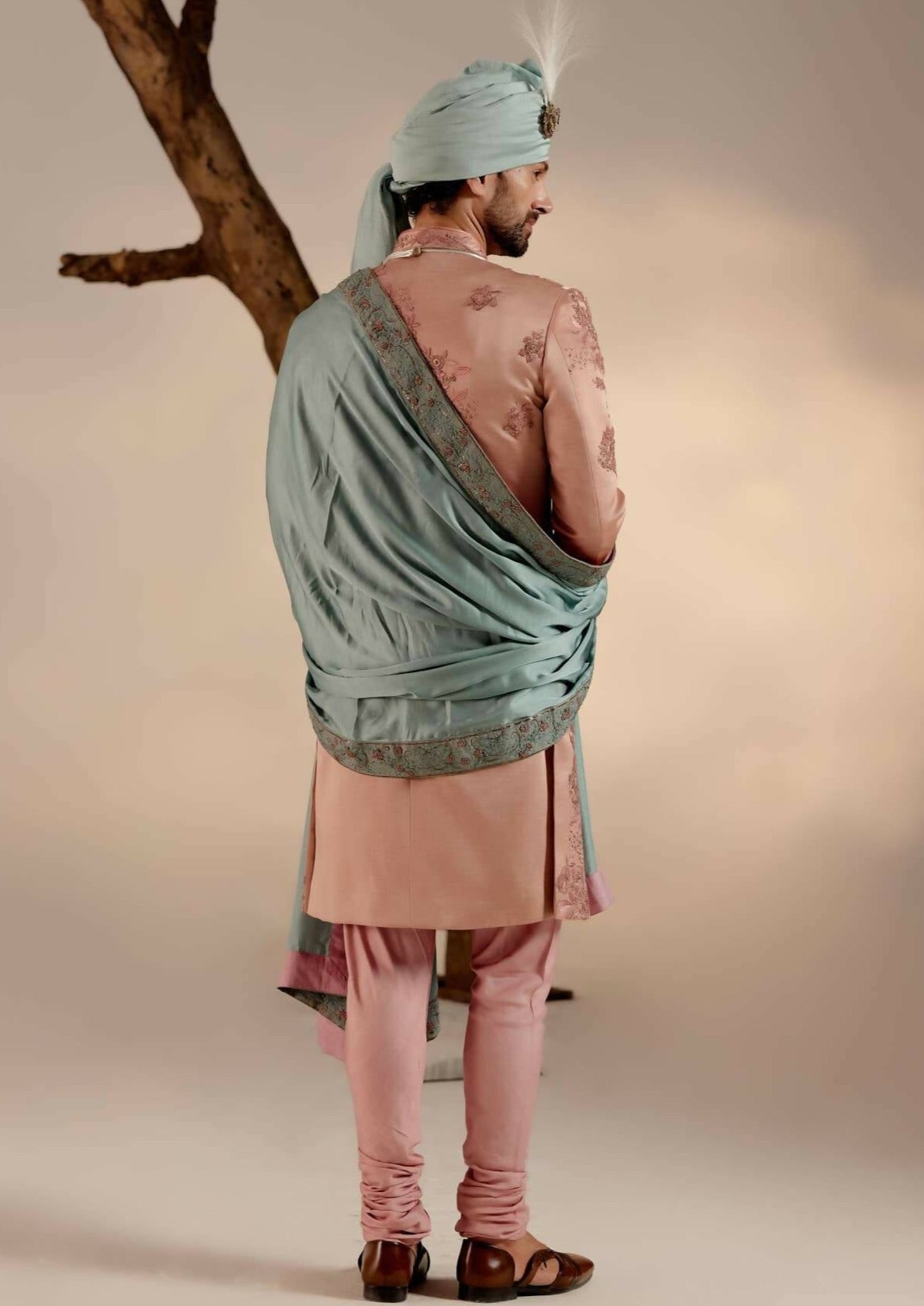 Orchid Pink Sherwani Set