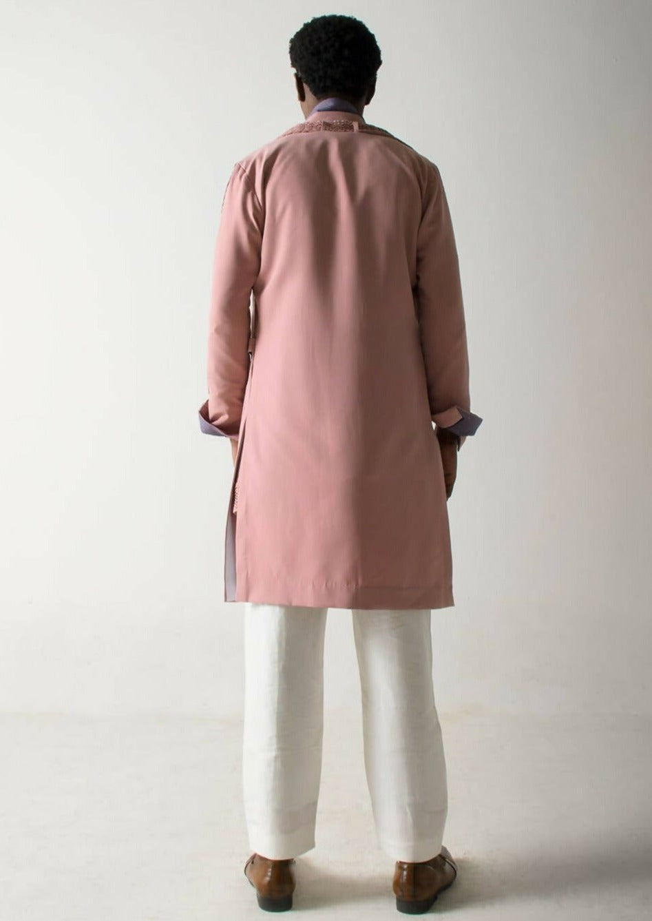 Pink Overcoat Set