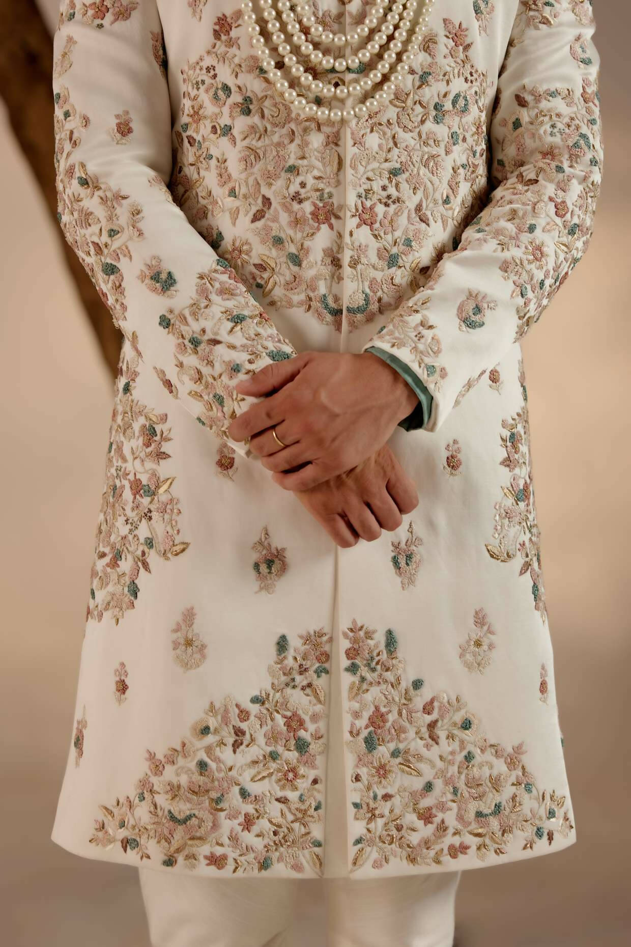 Opaline Sherwani