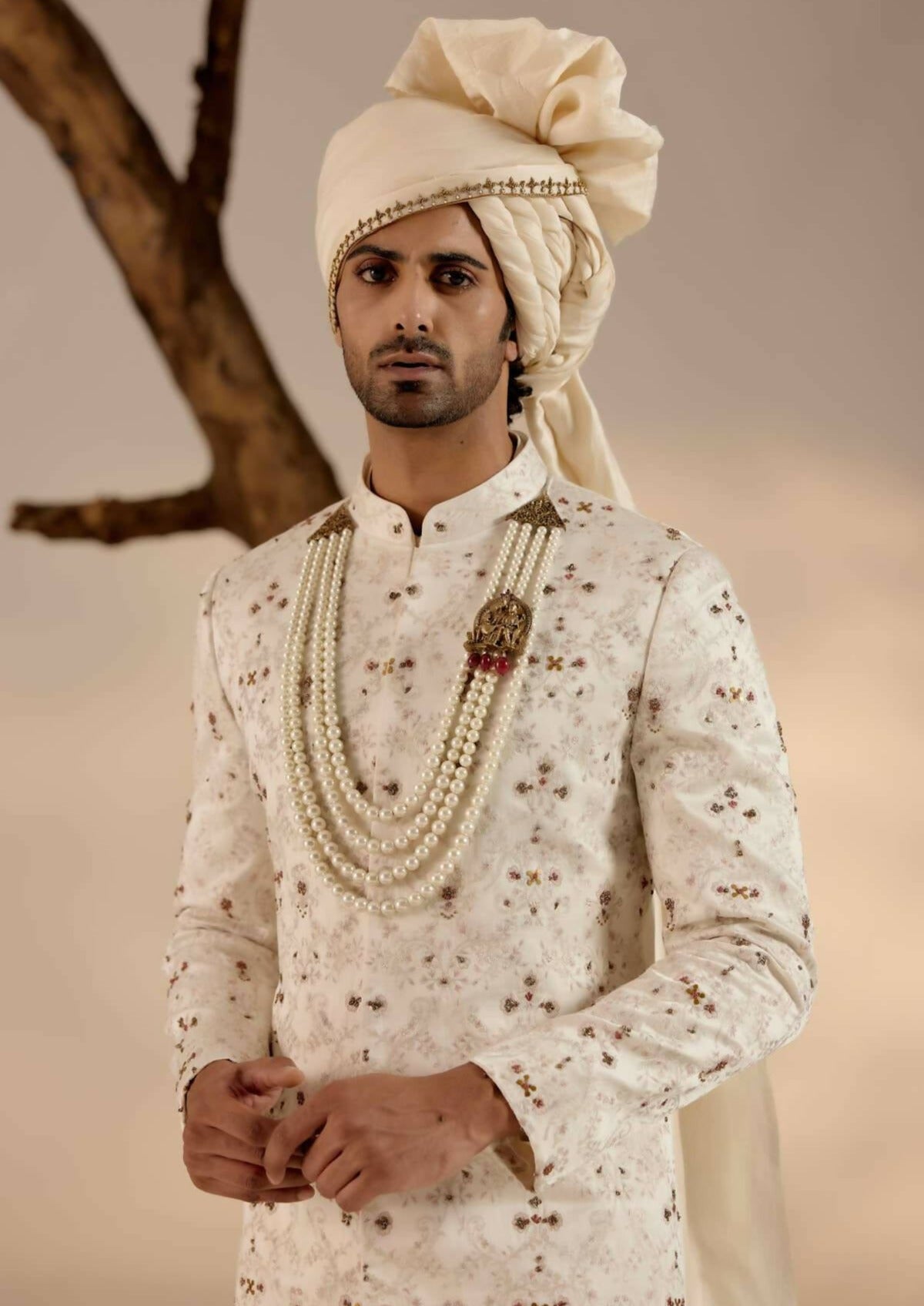 Rouge Wane Sherwani